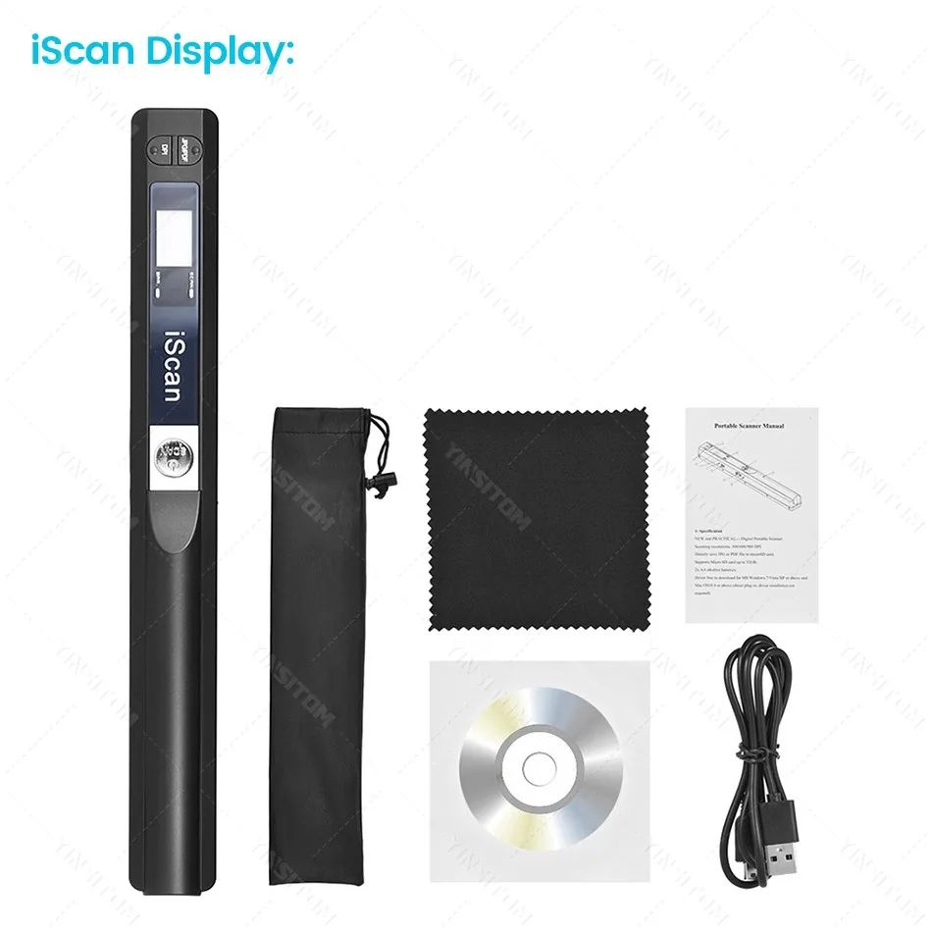 IScan01 Portable A4 Handheld Document Scanner 5