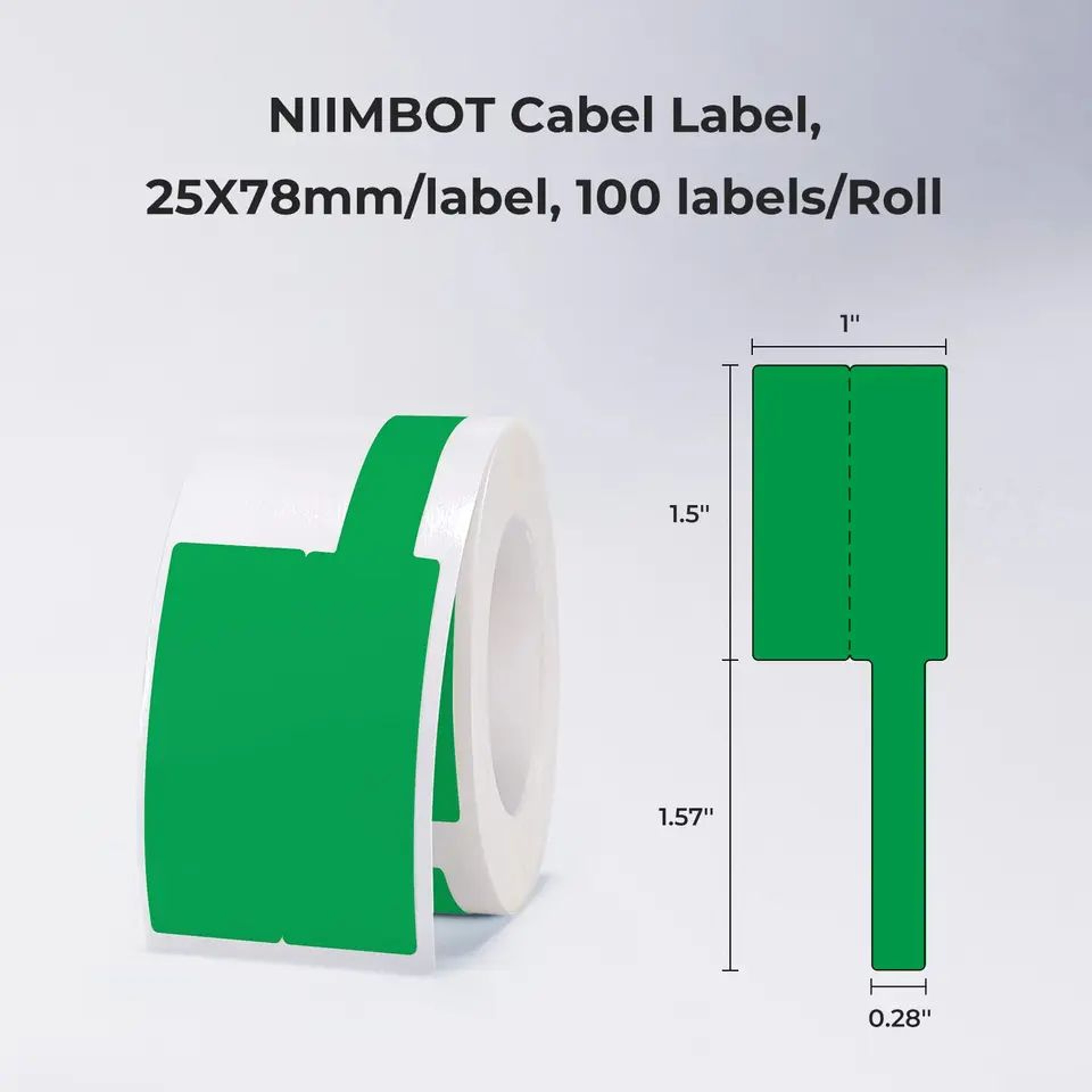 Waterproof Color Cable Label Stickers 2