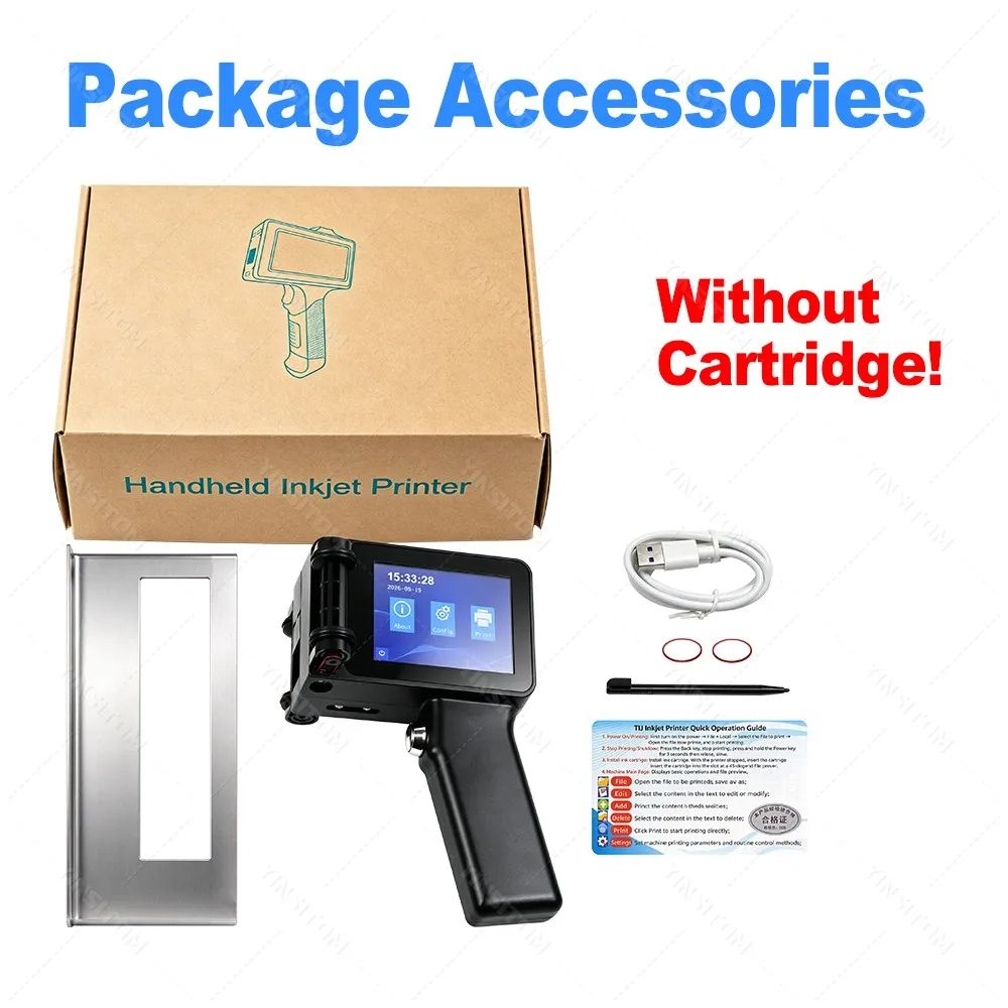 Portable Handheld Inkjet Coding Printer 8