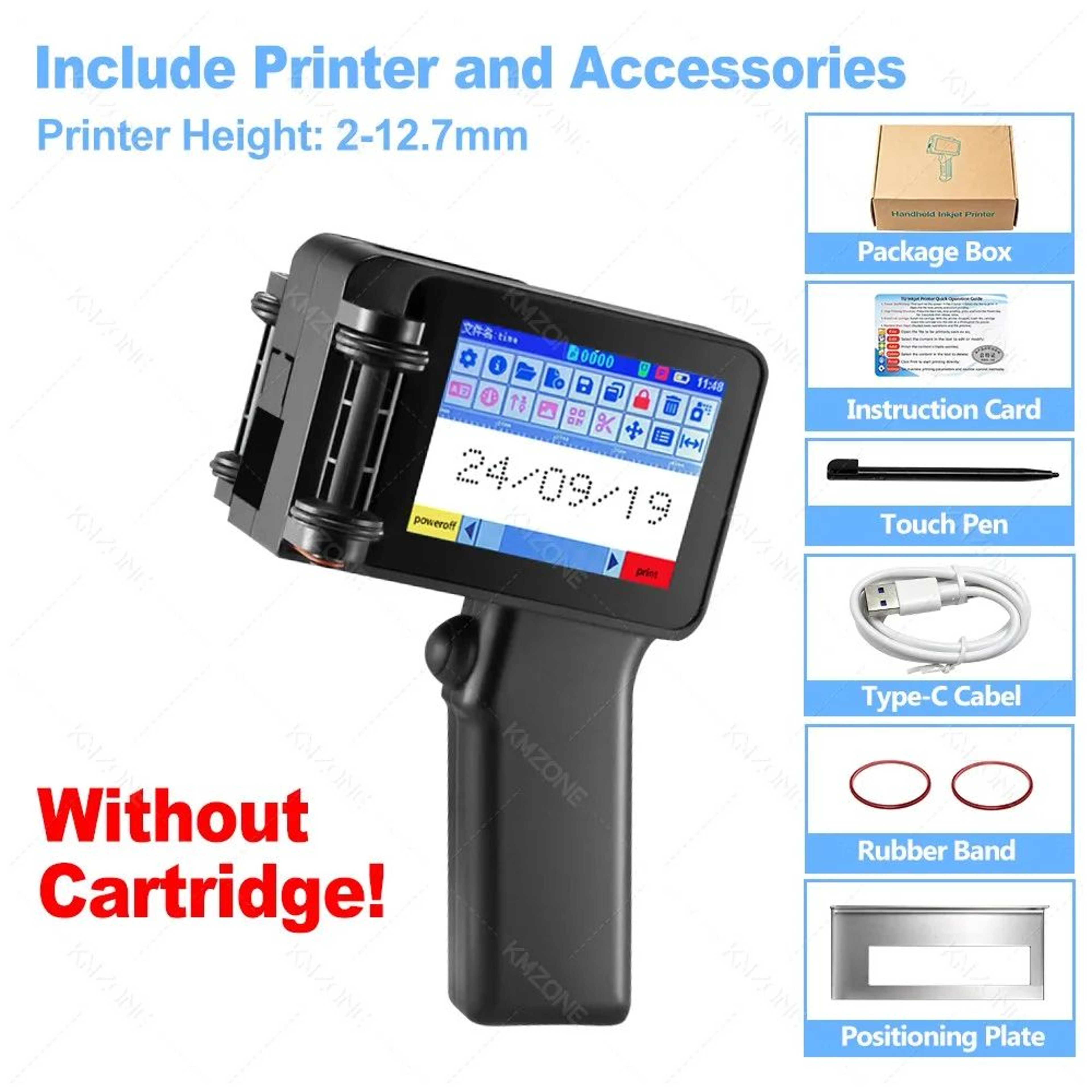 Mini Handheld Inkjet Printer And Batch Coding Machine 7
