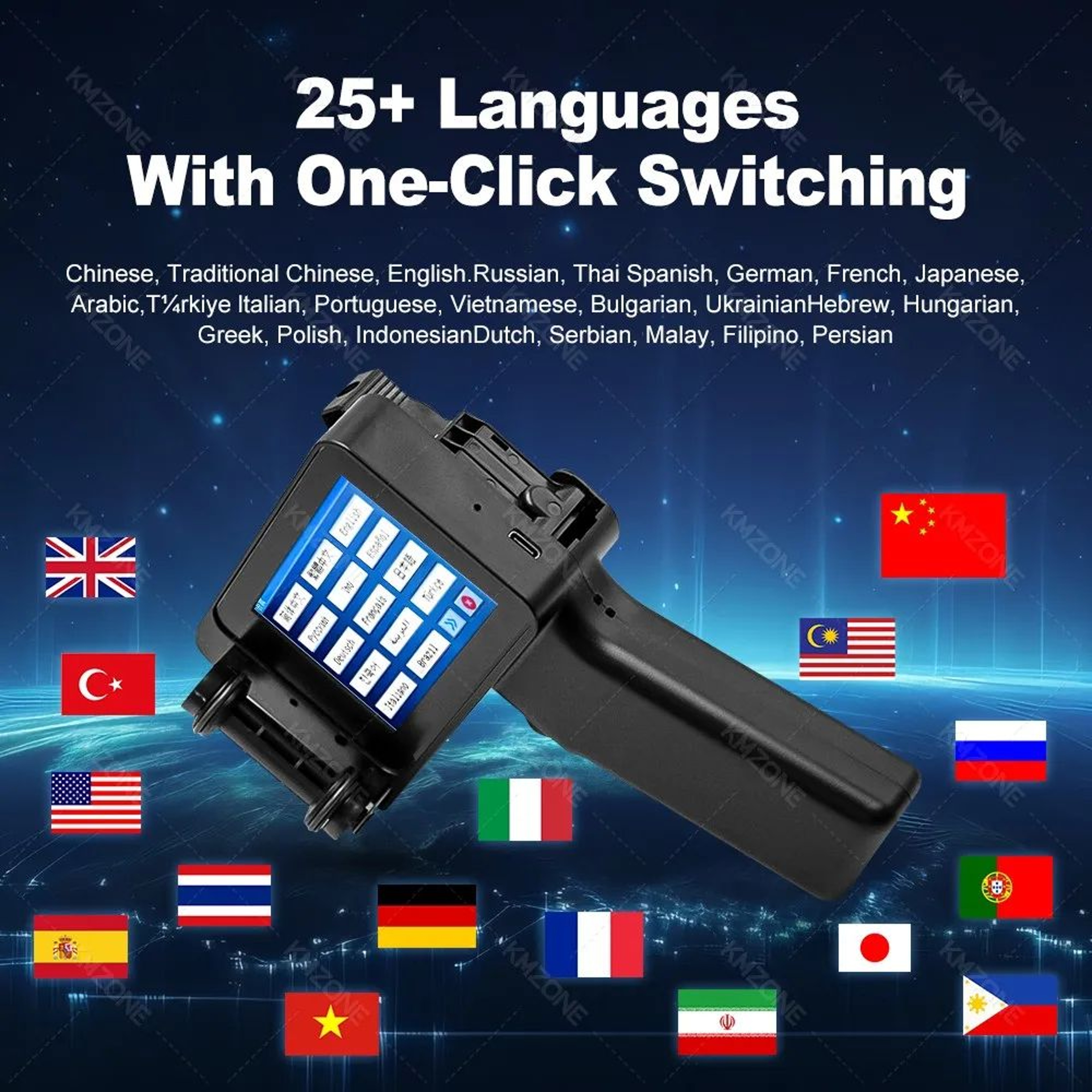 Mini Handheld Inkjet Printer And Batch Coding Machine 4