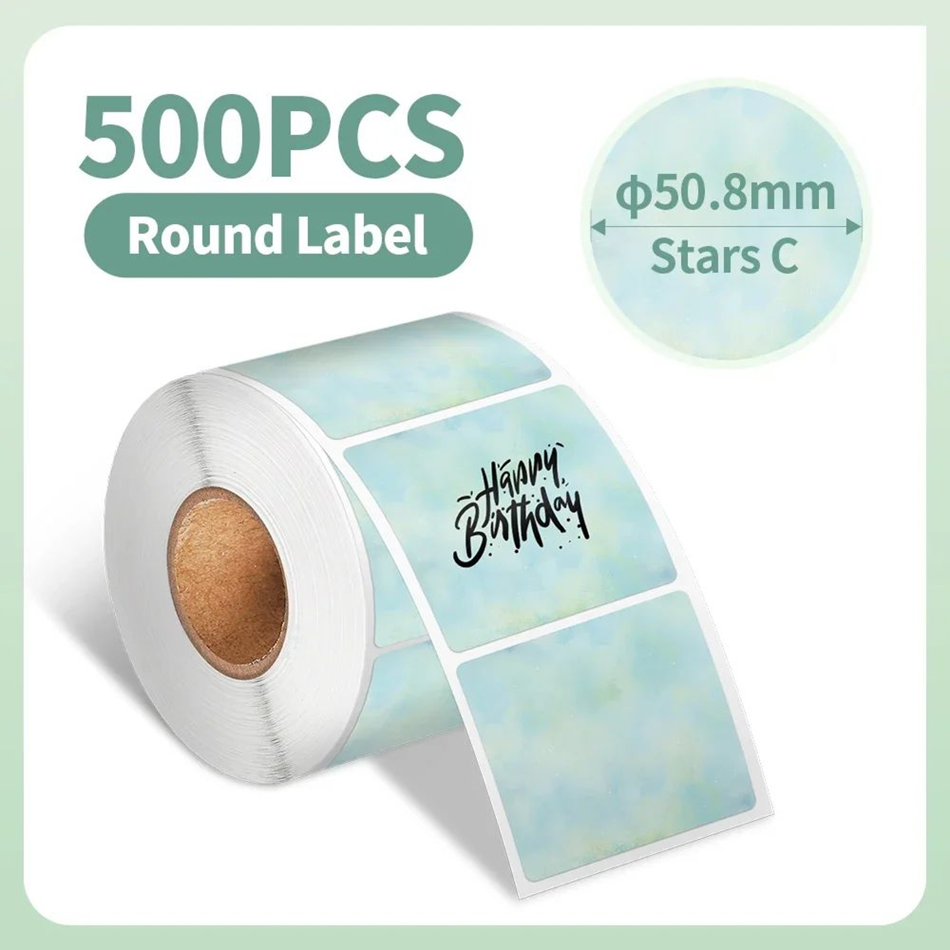 Phomemo 241 Waterproof Round Thermal Labels 21
