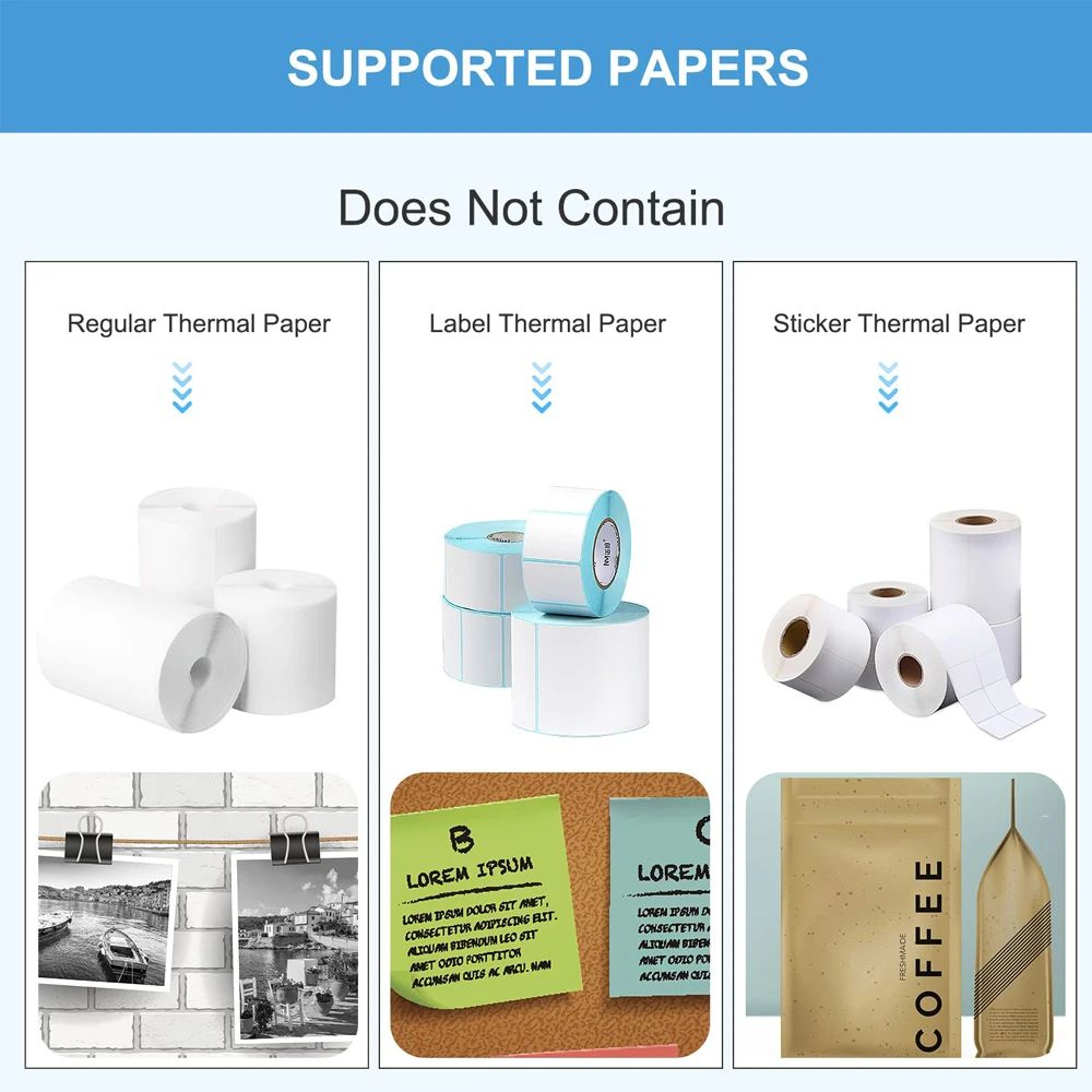 Mini Wireless Pocket Sticker Printer 4