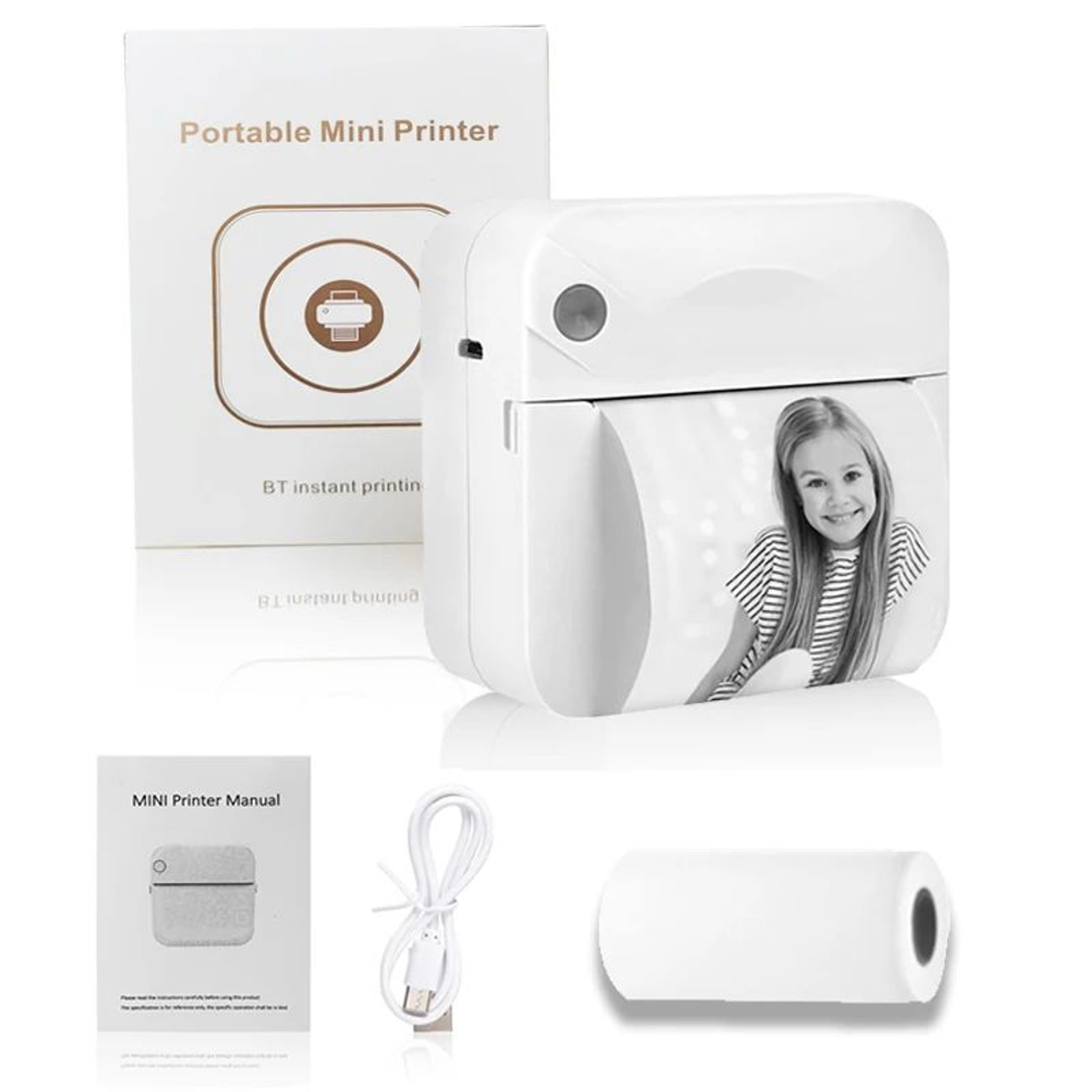 Mini Wireless Pocket Sticker Printer 8
