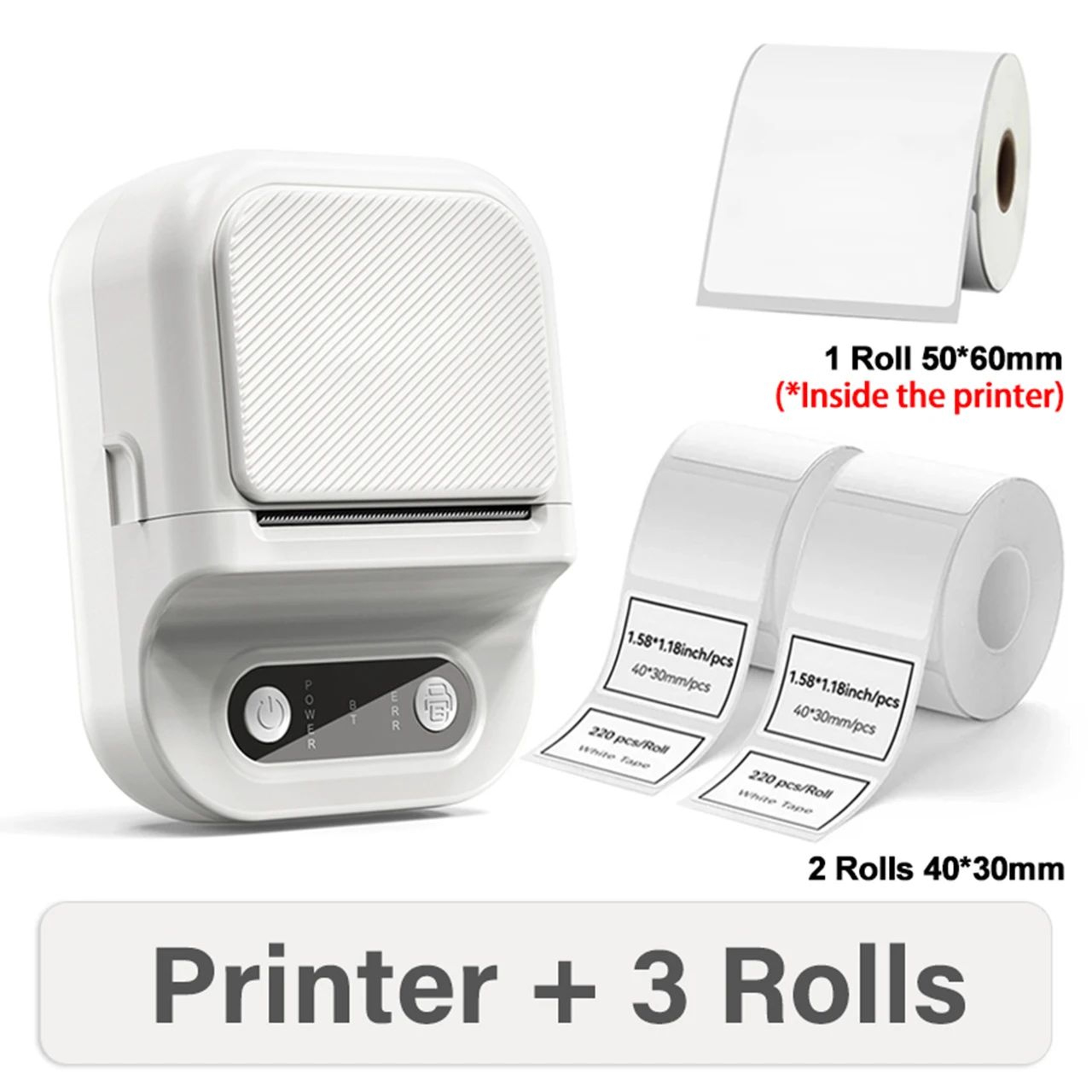 B21 Mini Portable Thermal Label Printer 8
