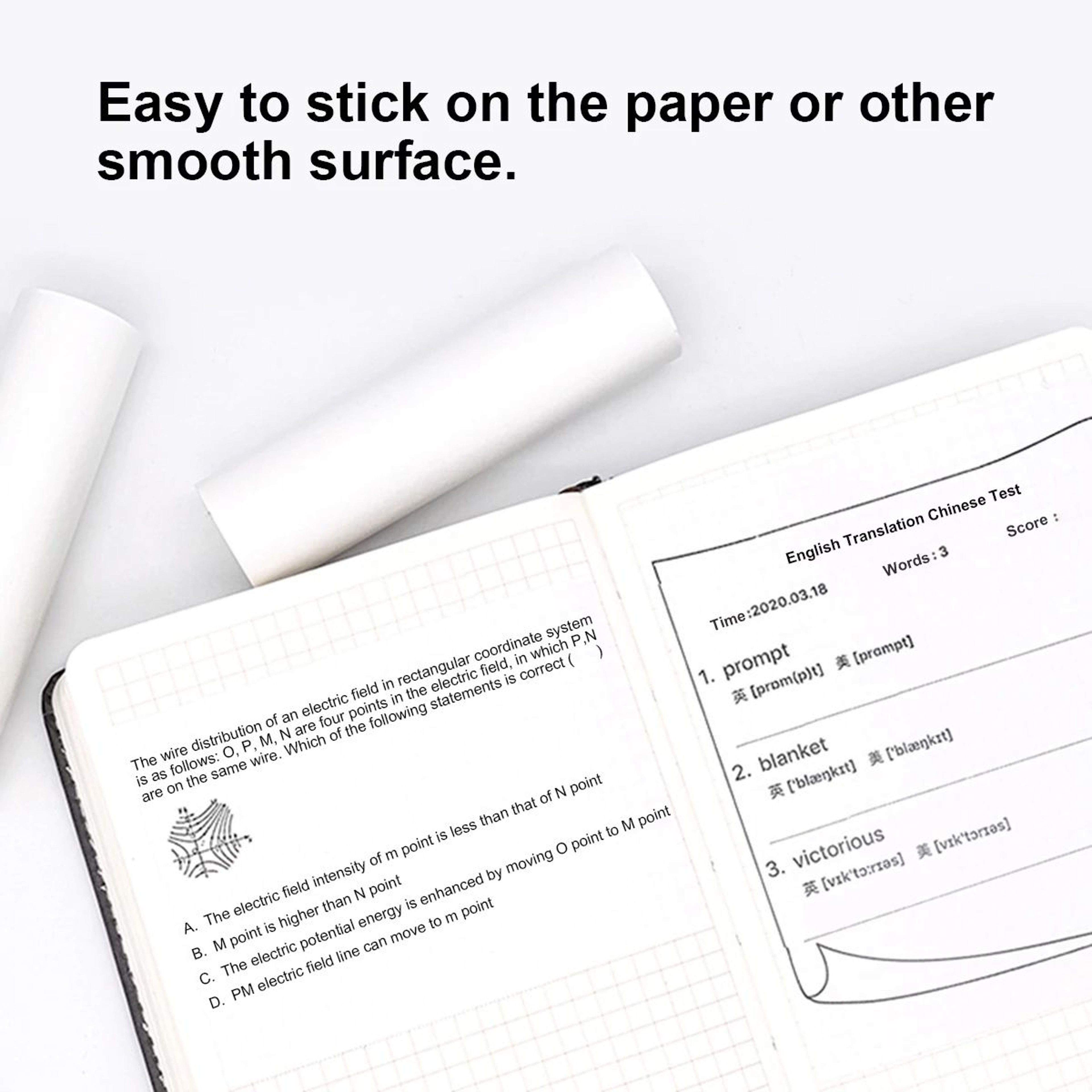 Poooli L3 Thermal Paper Rolls 3 Pack 5