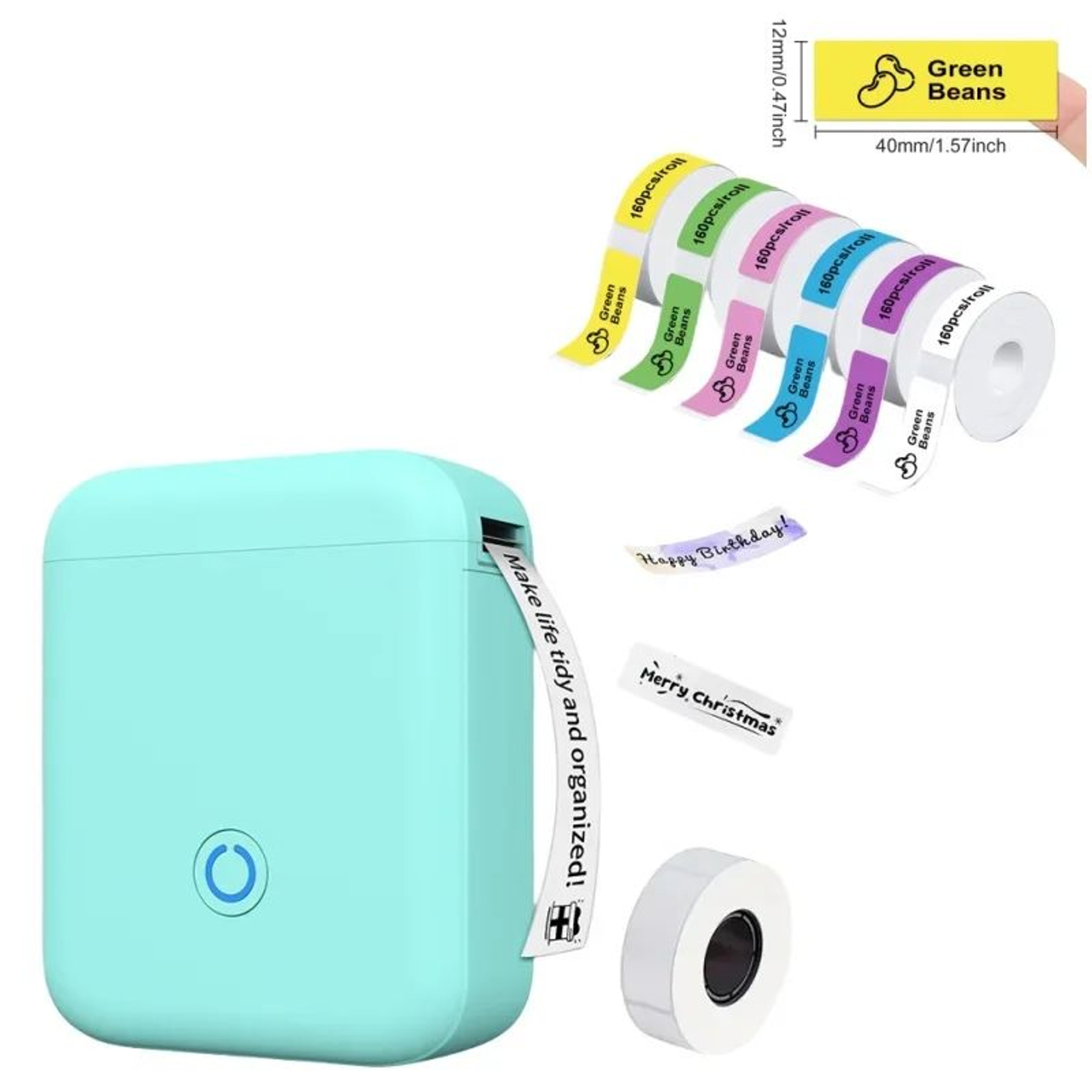 P11 Mini Bluetooth Thermal Label Printer 7