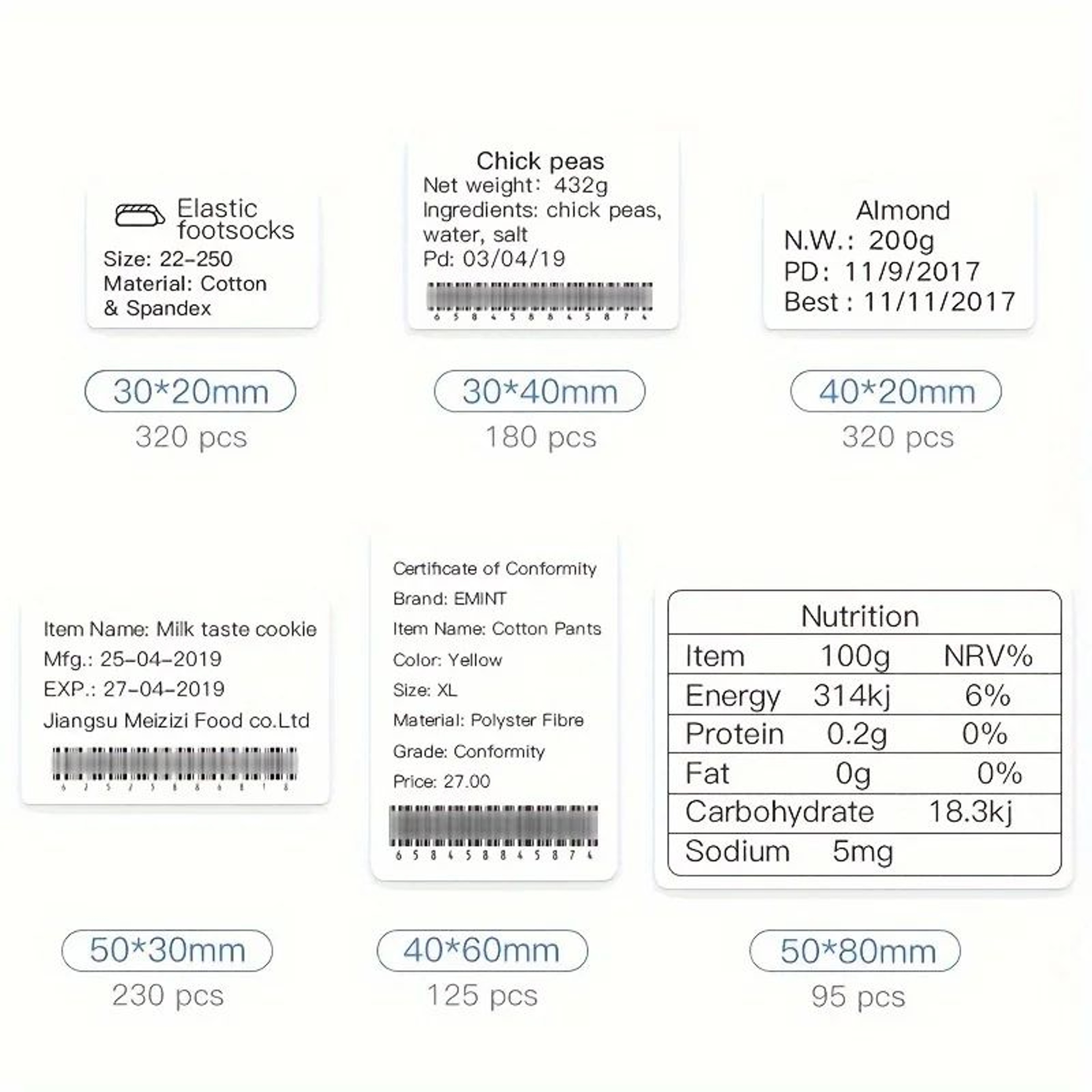 Niimbot Waterproof Thermal Label Rolls 2