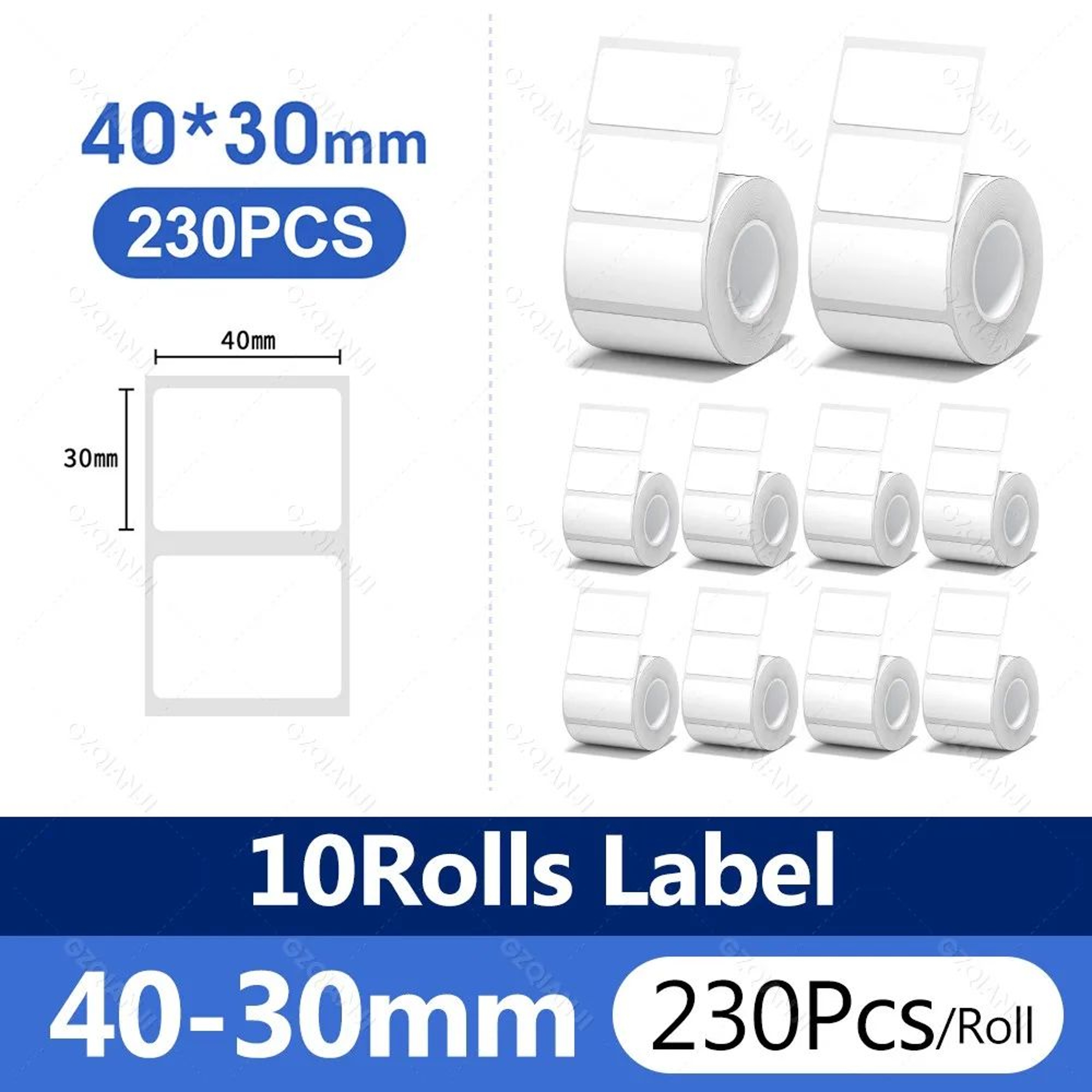 Niimbot Waterproof Thermal Label Rolls 8