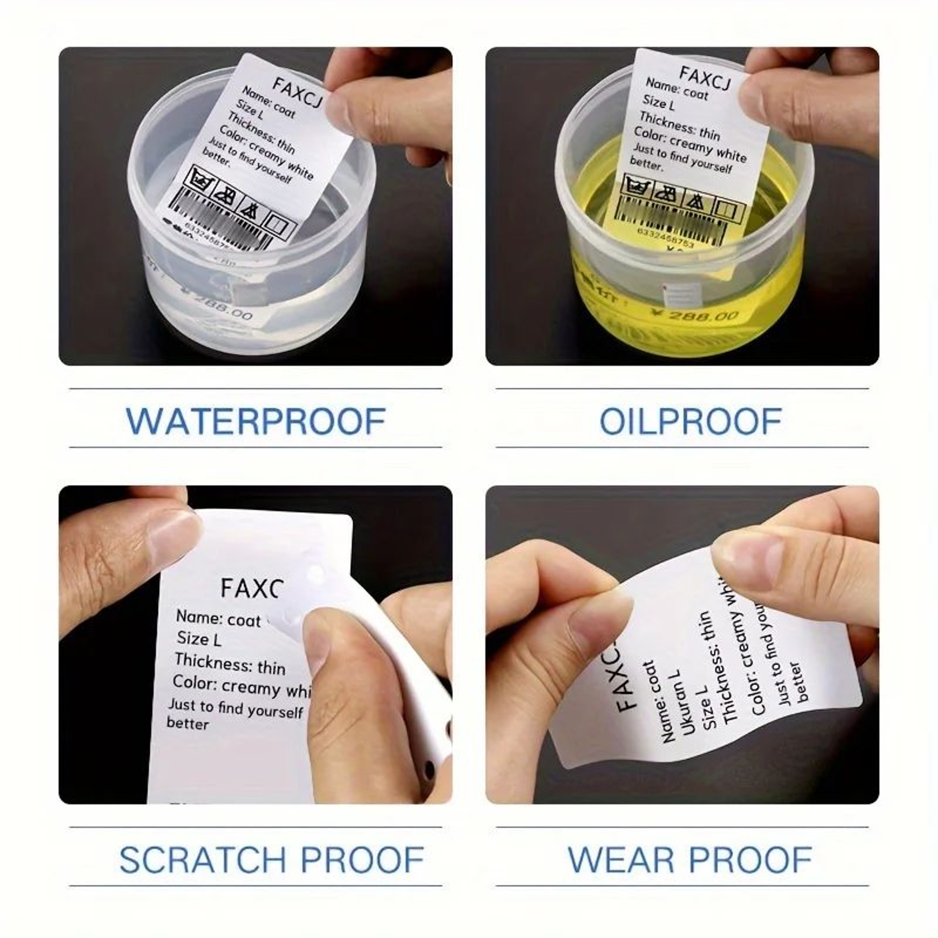 Niimbot Waterproof Thermal Label Rolls 5
