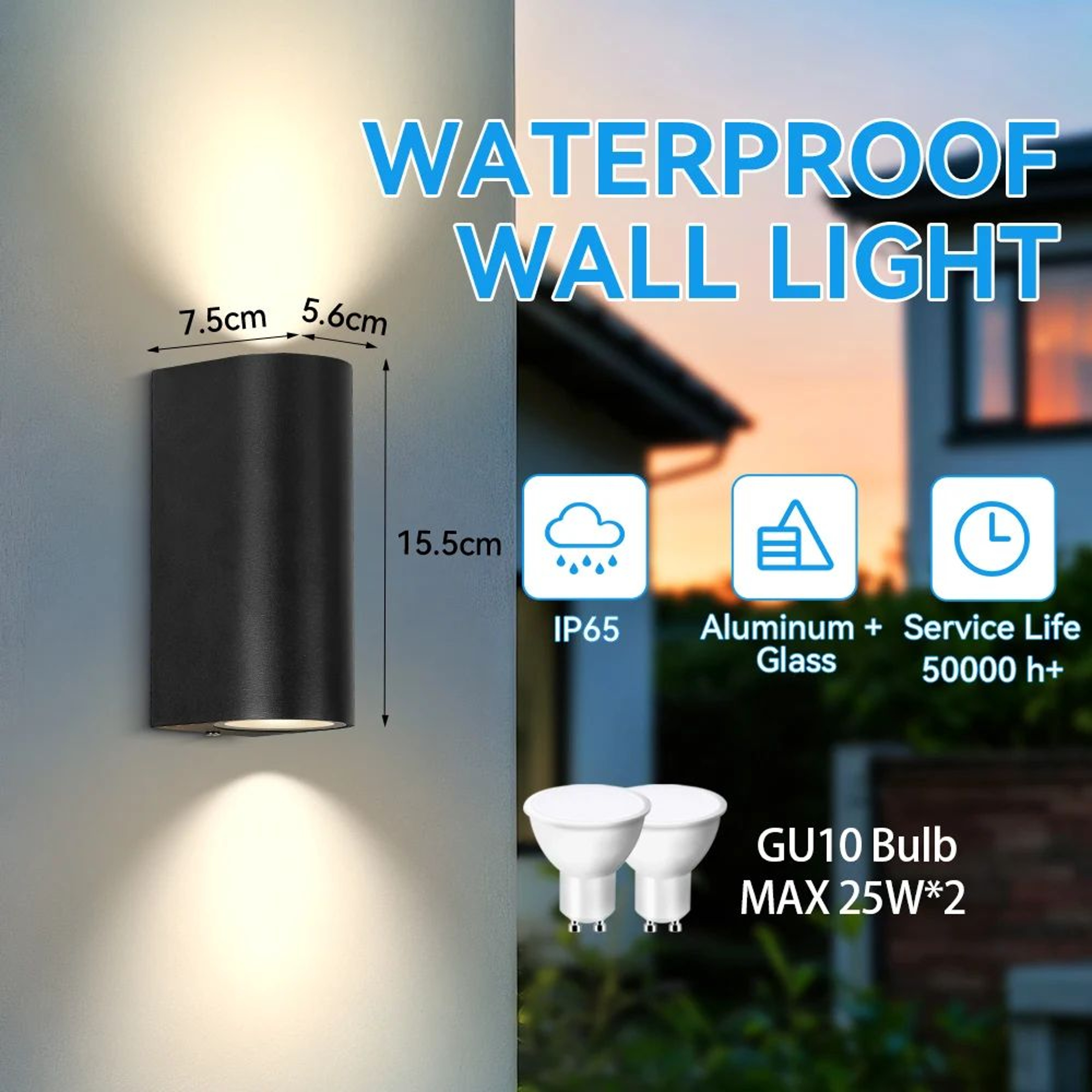 Waterproof Outdoor Wall Lamp 6
