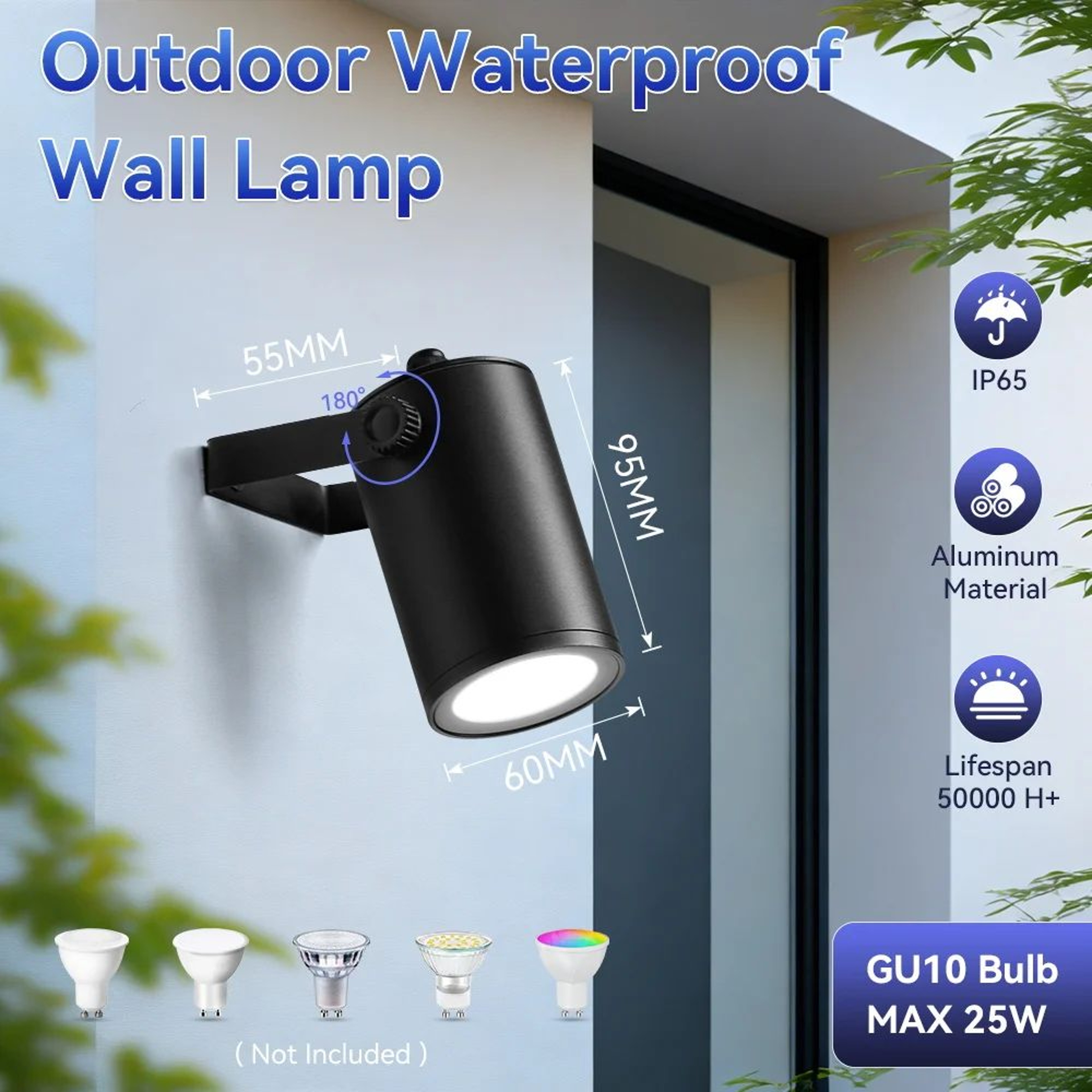 Waterproof Outdoor Wall Lamp 7