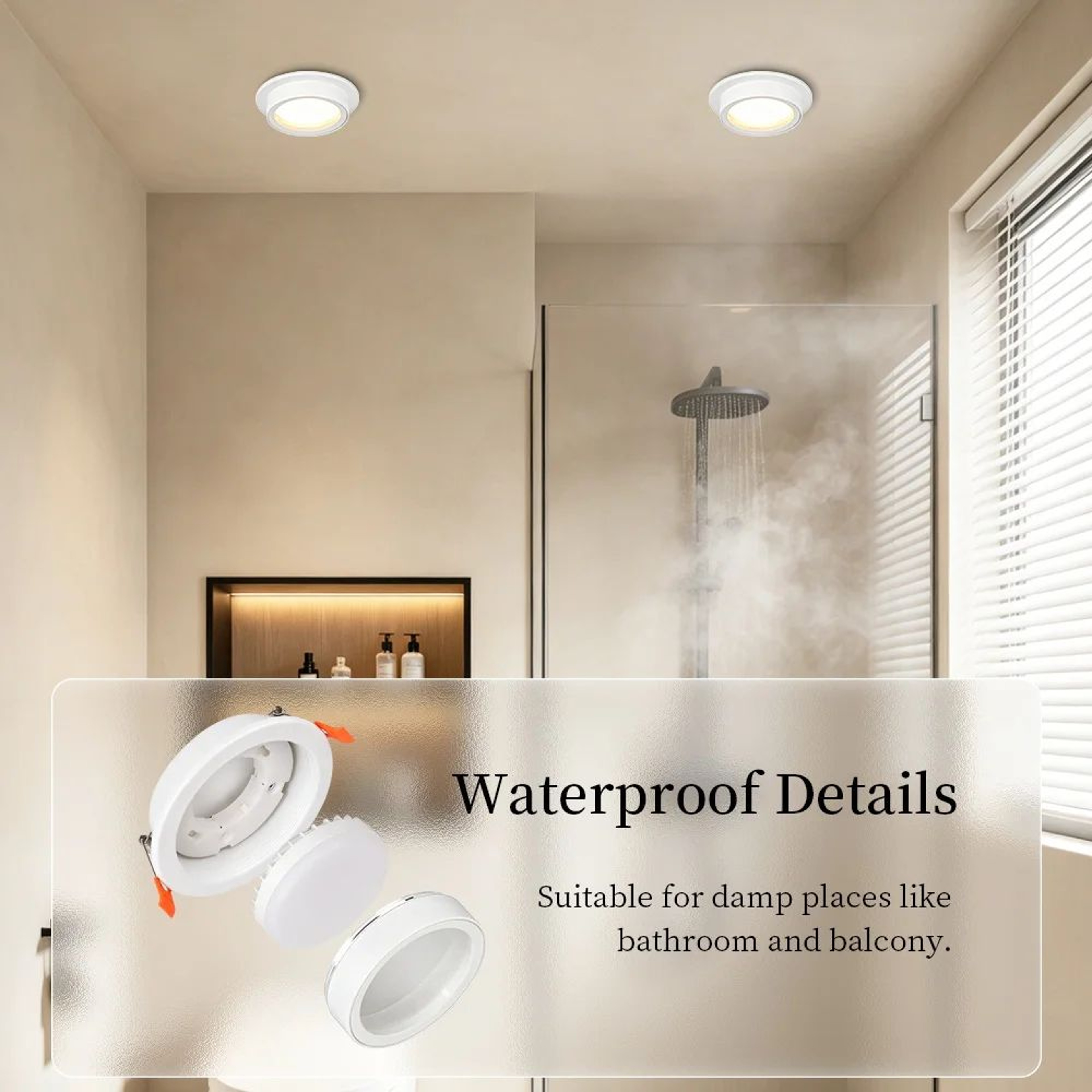 Waterproof GX53 LED Ceiling Downlight 5