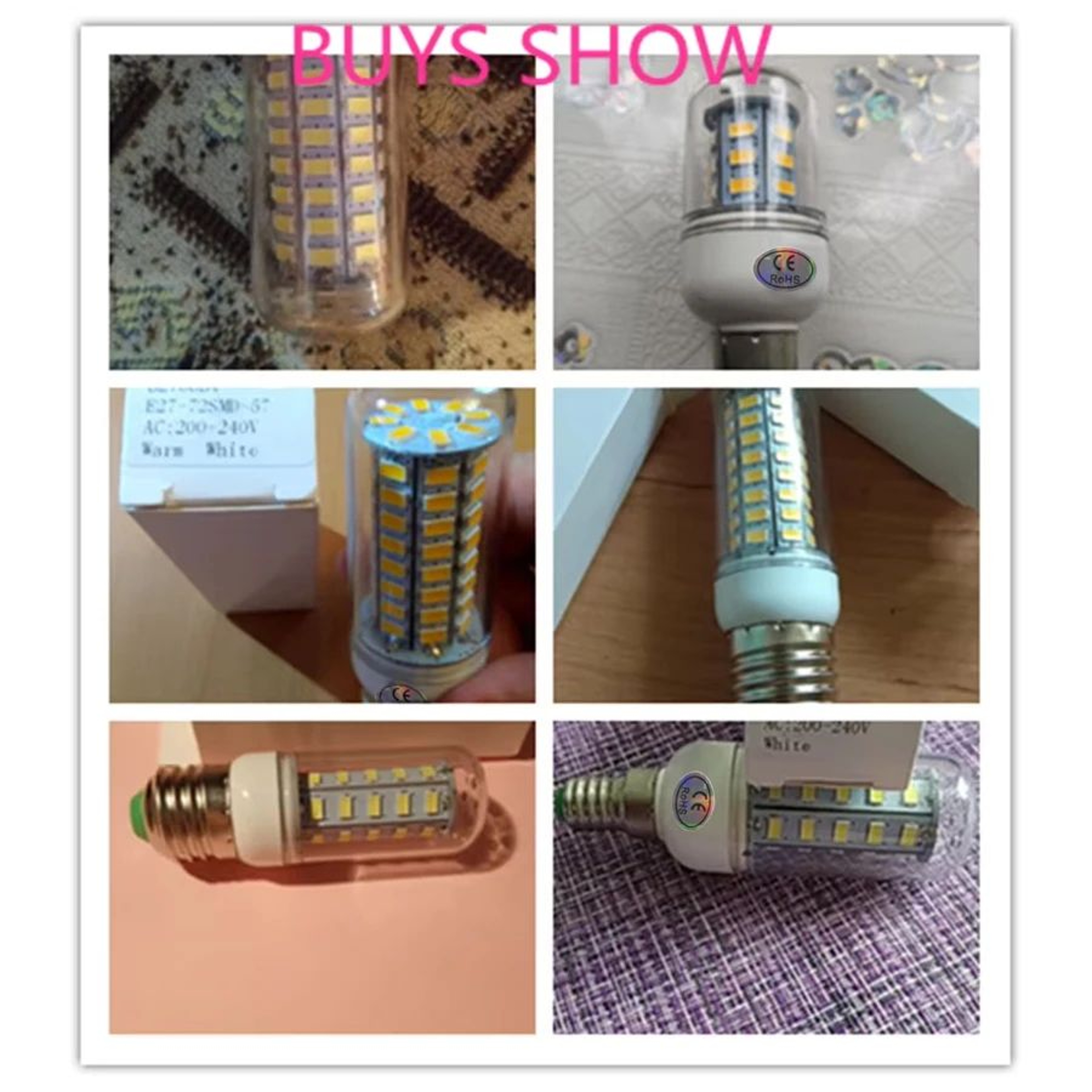 High Brightness LED Corn Light Bulb 5