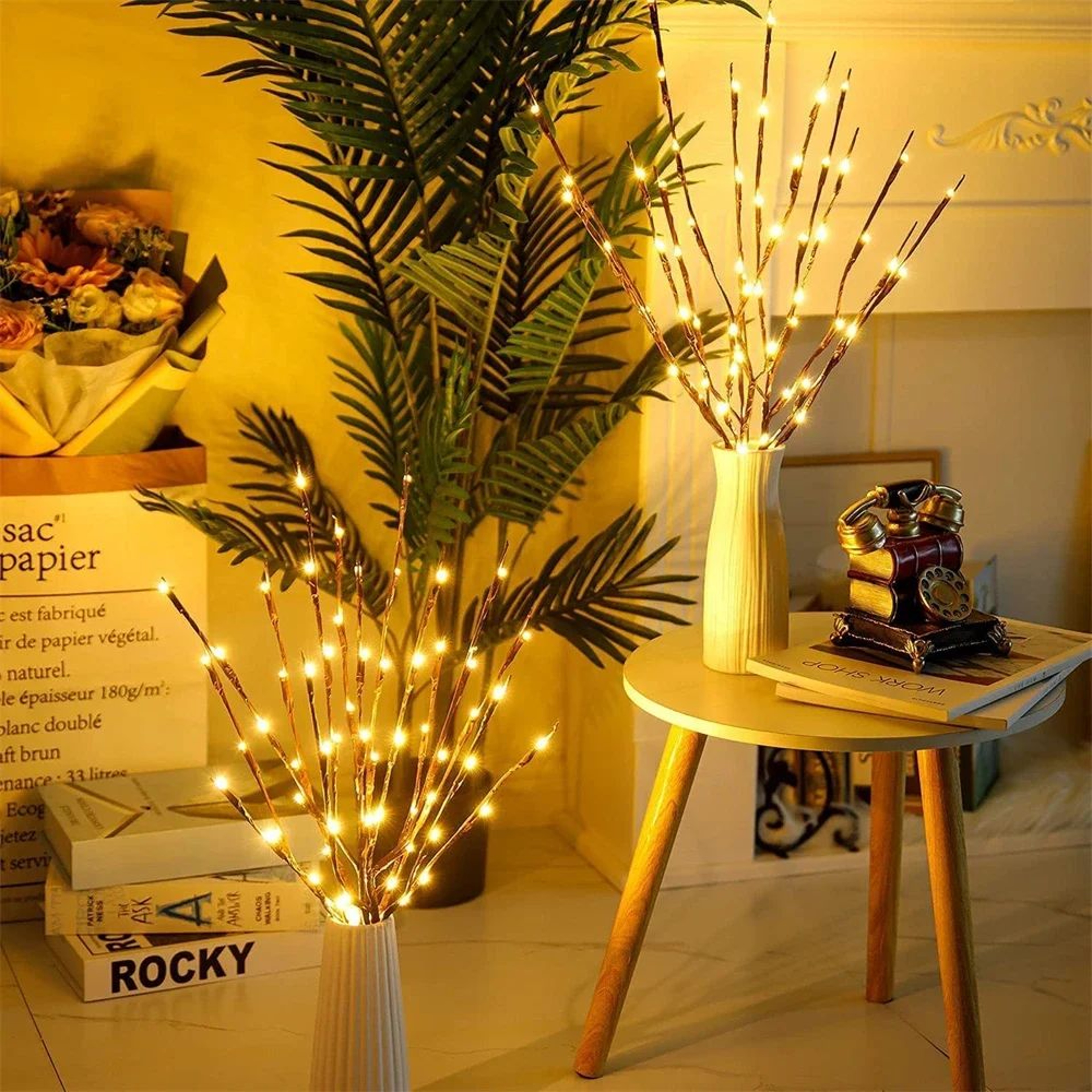 20 LED Decorative Willow Branch Lights 3