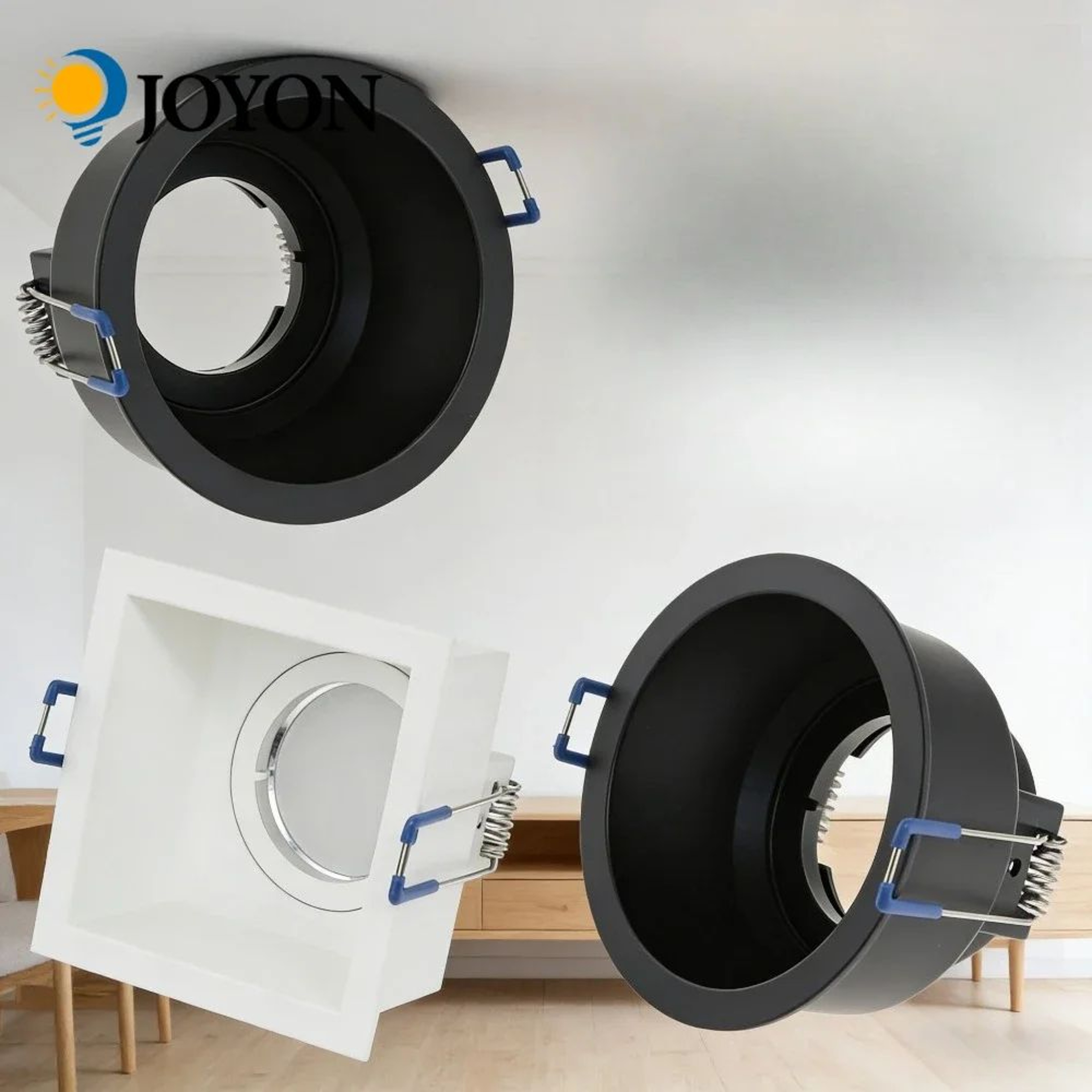 GU10 MR16 Recessed Spotlight Mounting Frame 10 Pack 0
