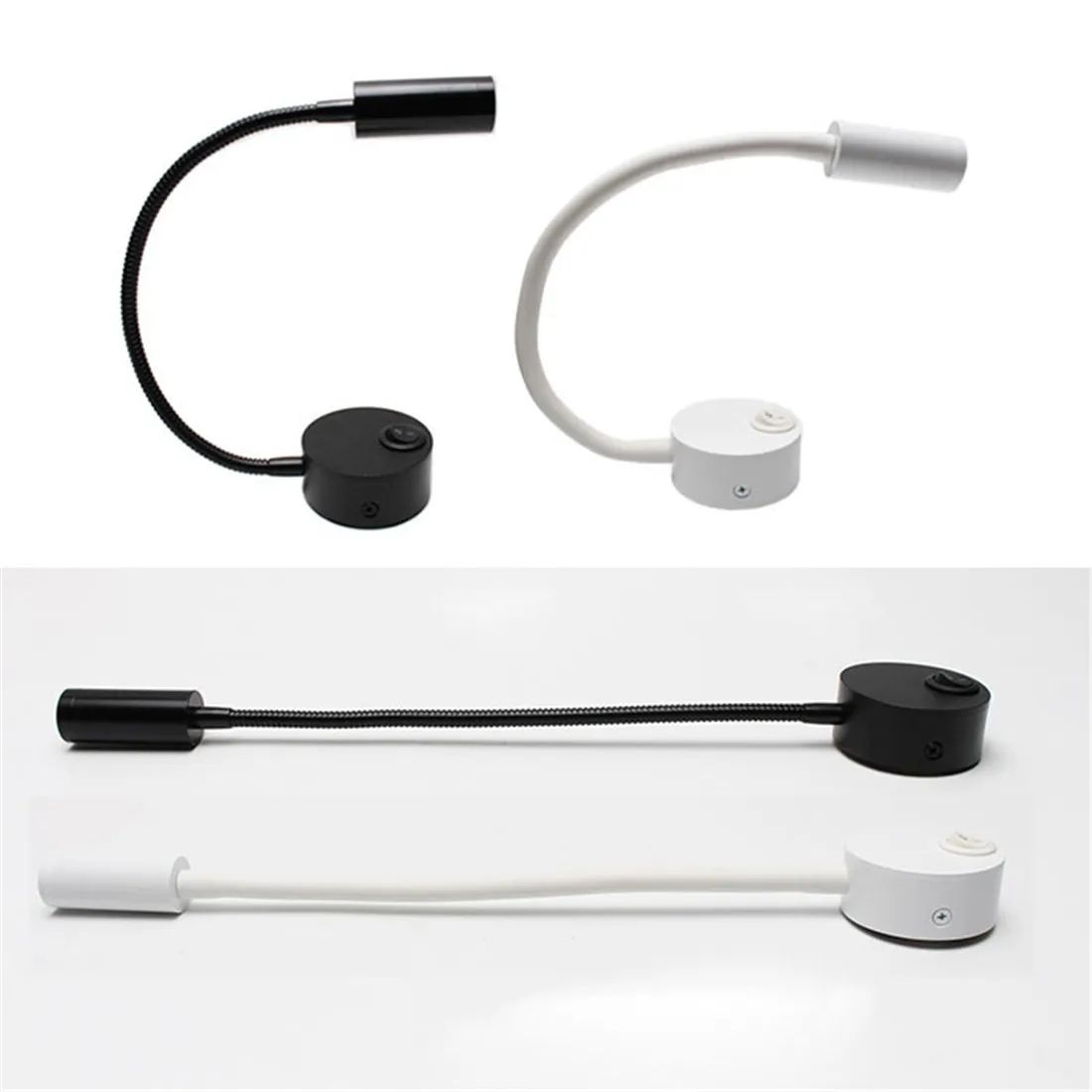 Flexible Gooseneck LED Reading Wall Lamp 3