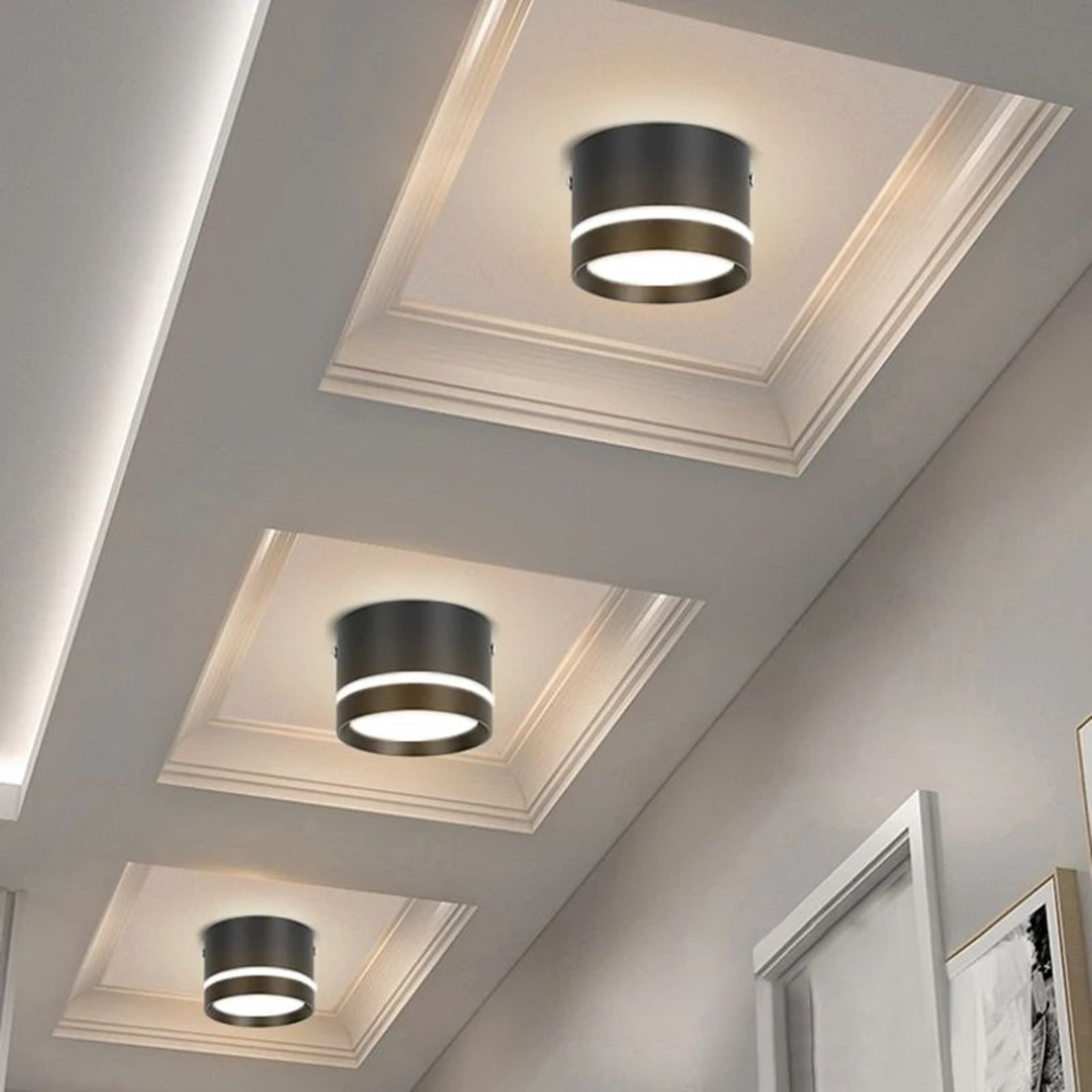 Sleek LED Surface Mount Ceiling Downlight 0