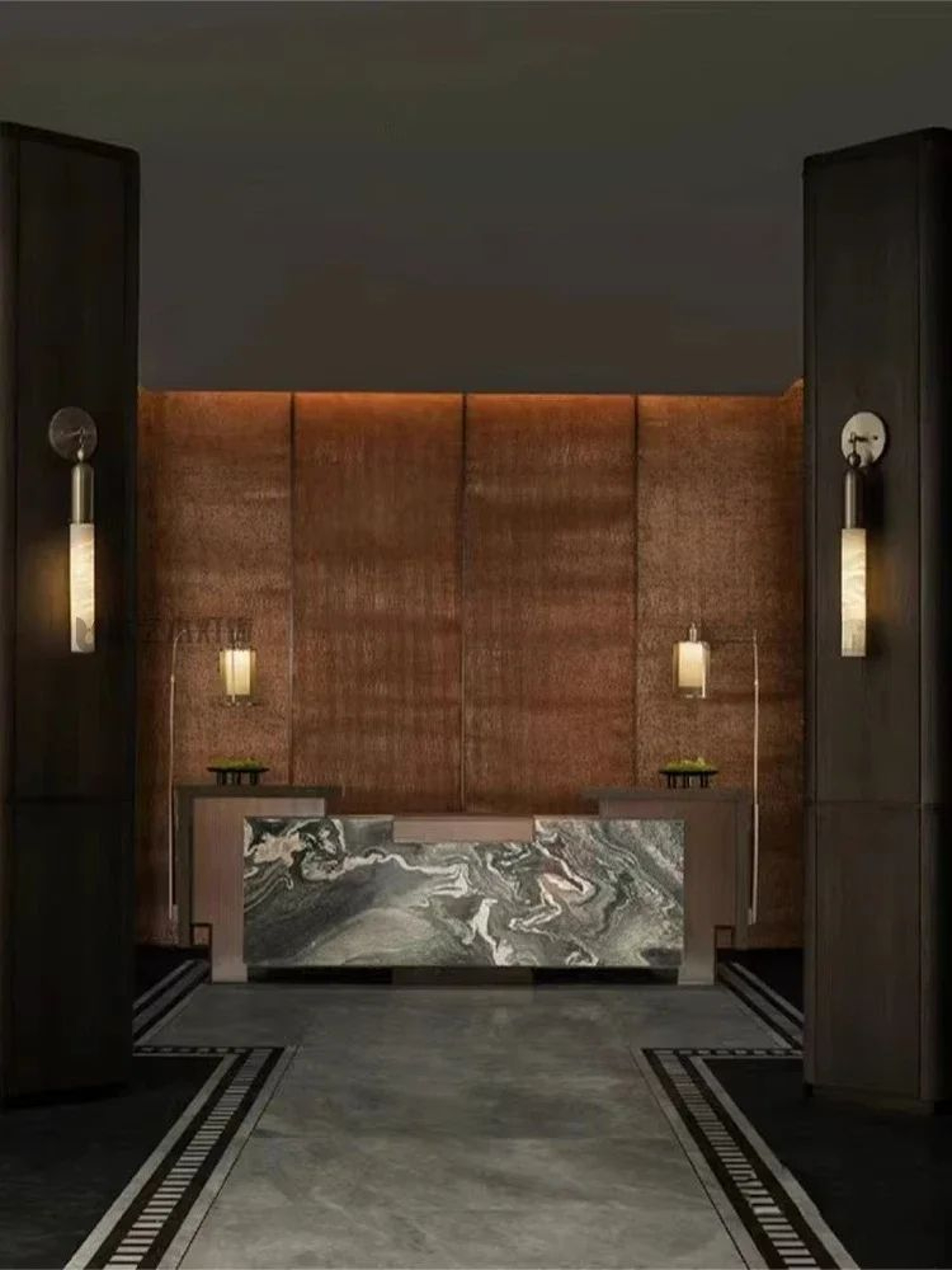 Vintage Alabaster Marble LED Wall Lamp 5