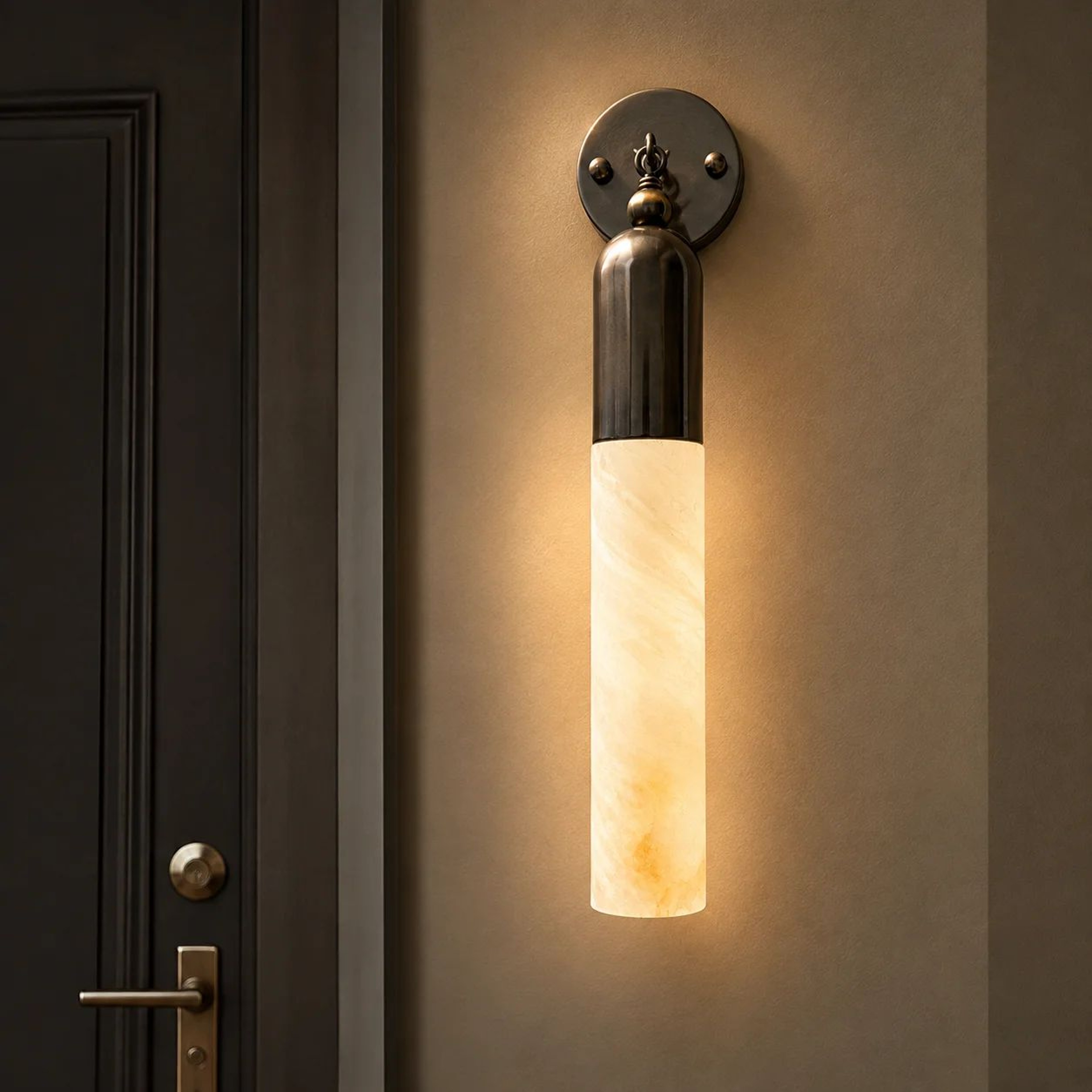 Vintage Alabaster Marble LED Wall Lamp 0