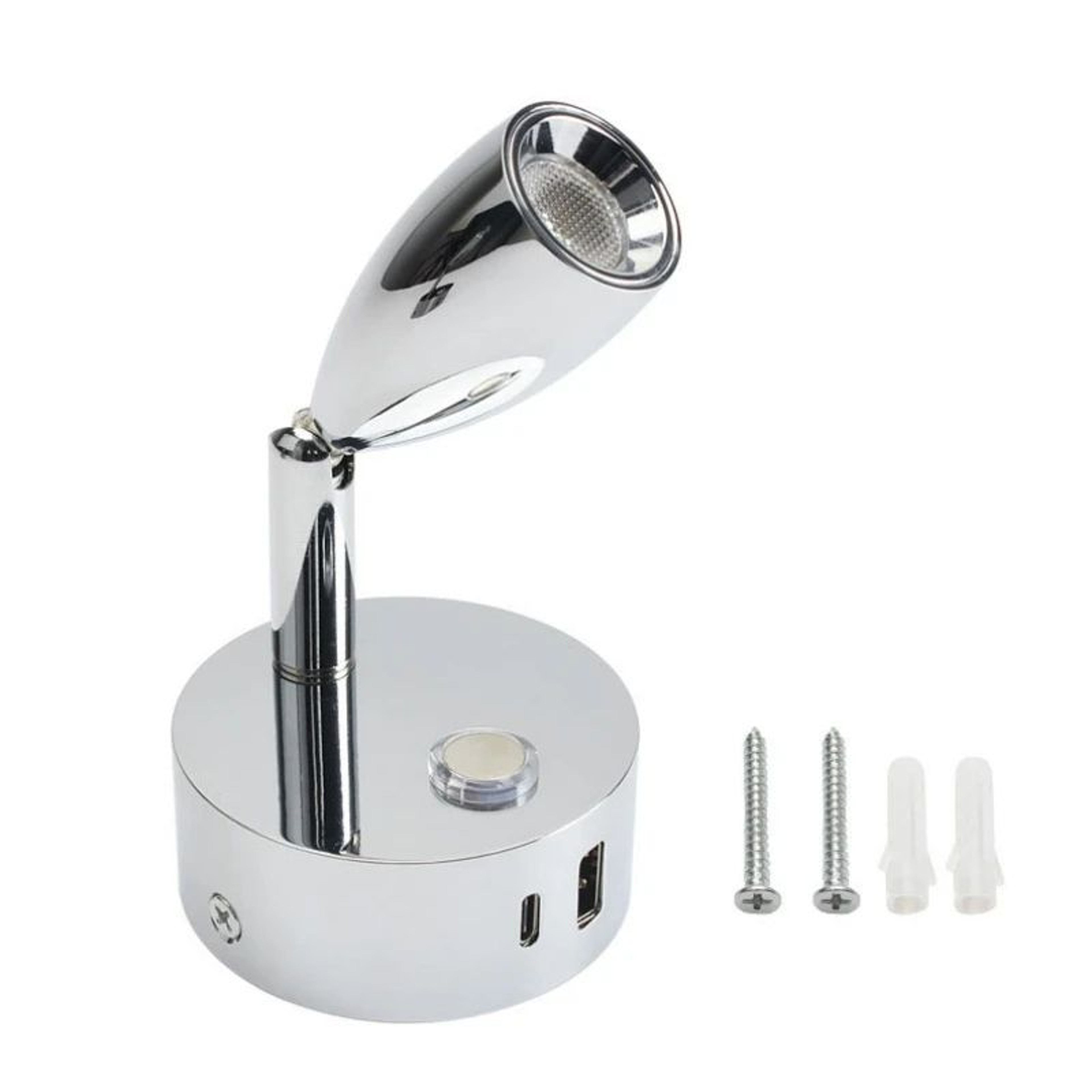 Dimmable RV Reading Light With Dual USB Ports 7