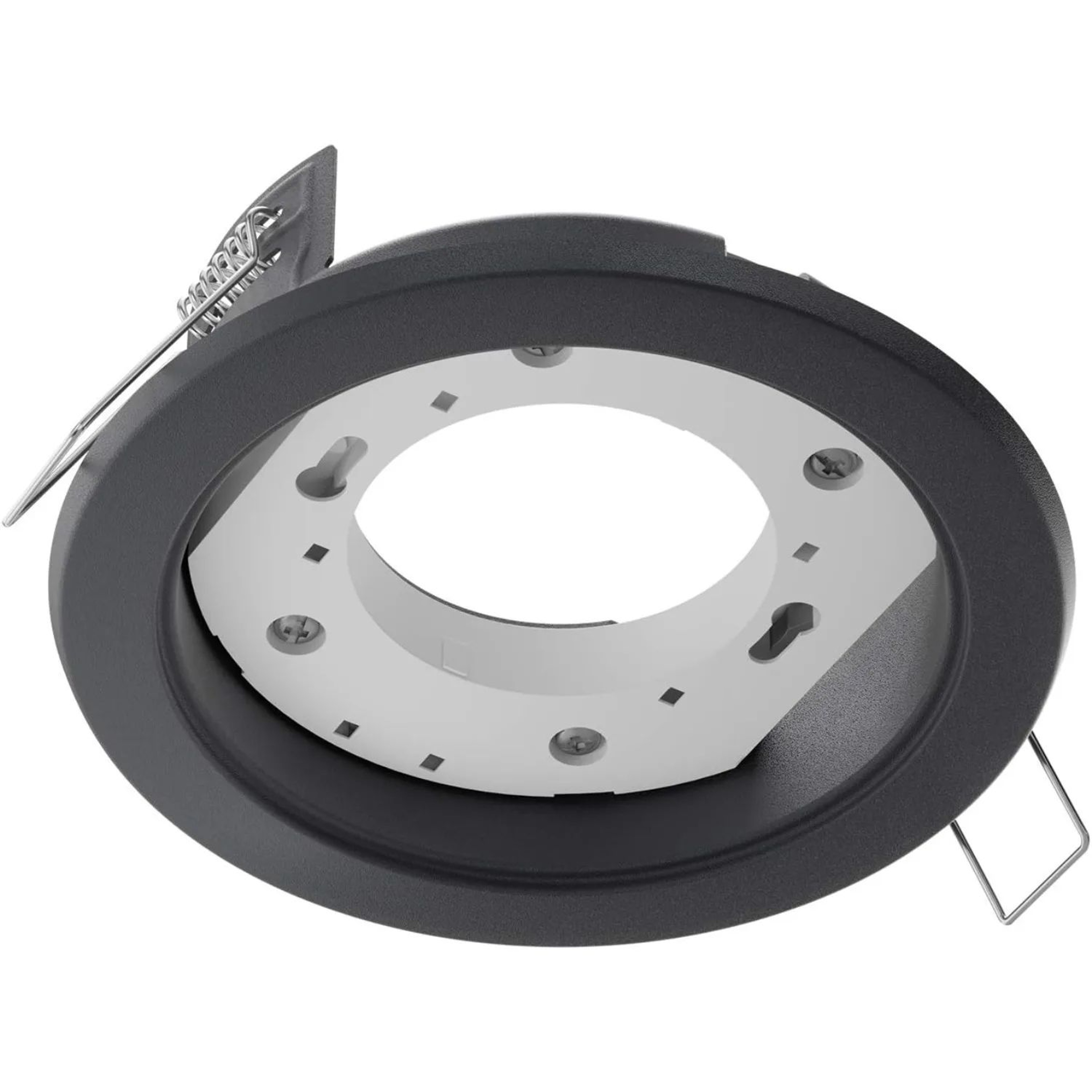 Black GX53 Recessed Ceiling Light Frame 6