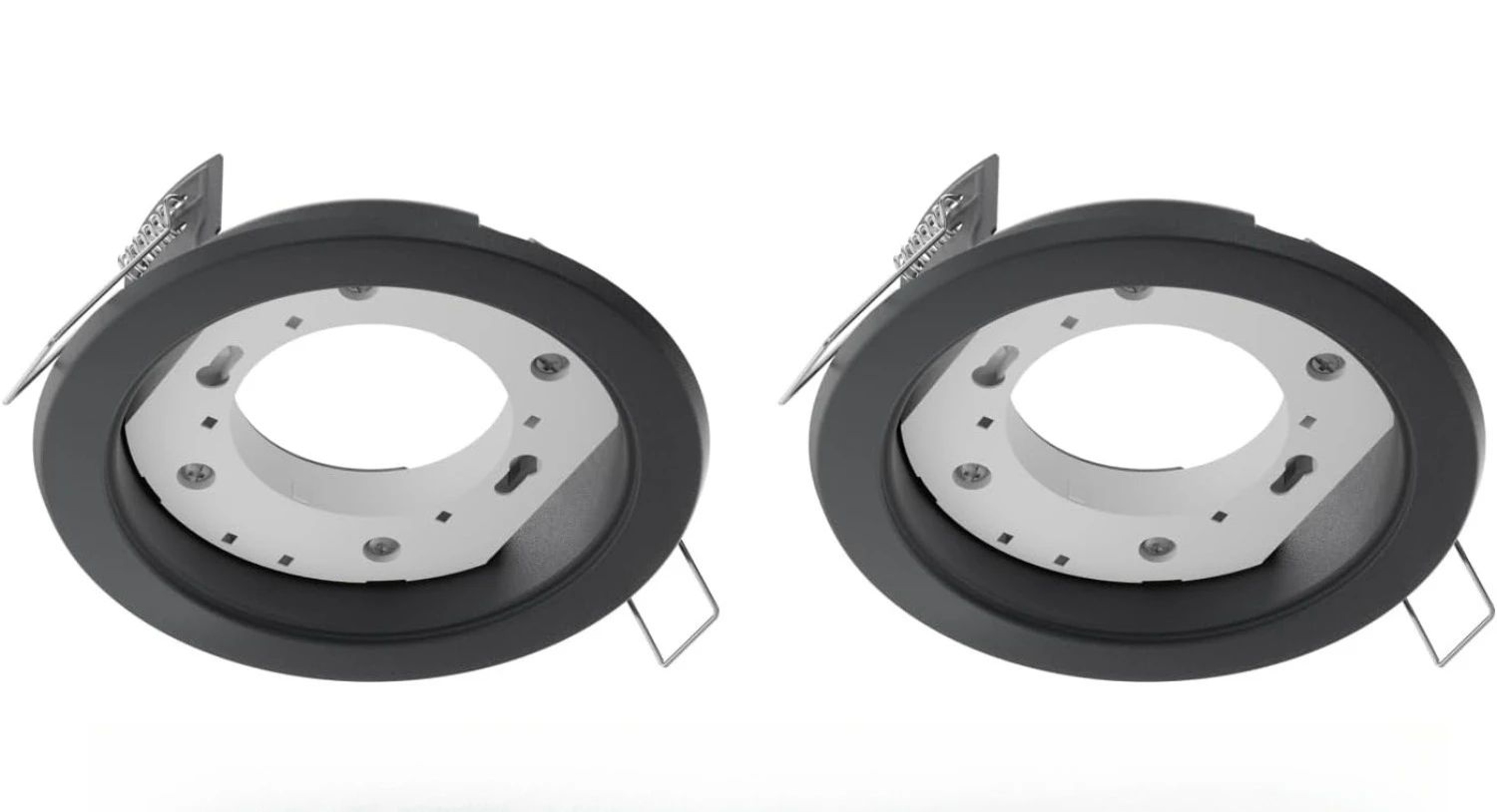 Black GX53 Recessed Ceiling Light Frame 7