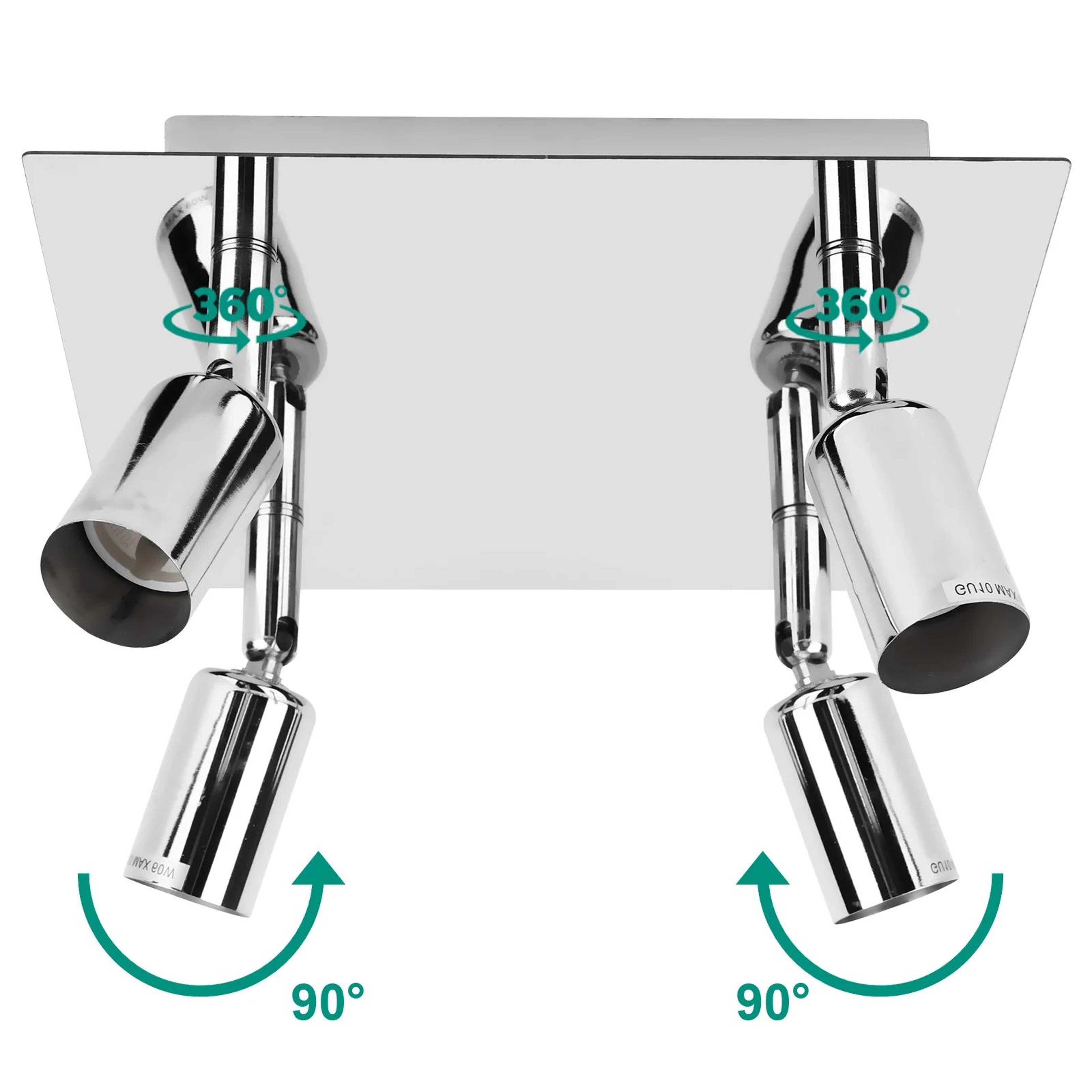 4 Way Adjustable LED Ceiling Spotlight 0
