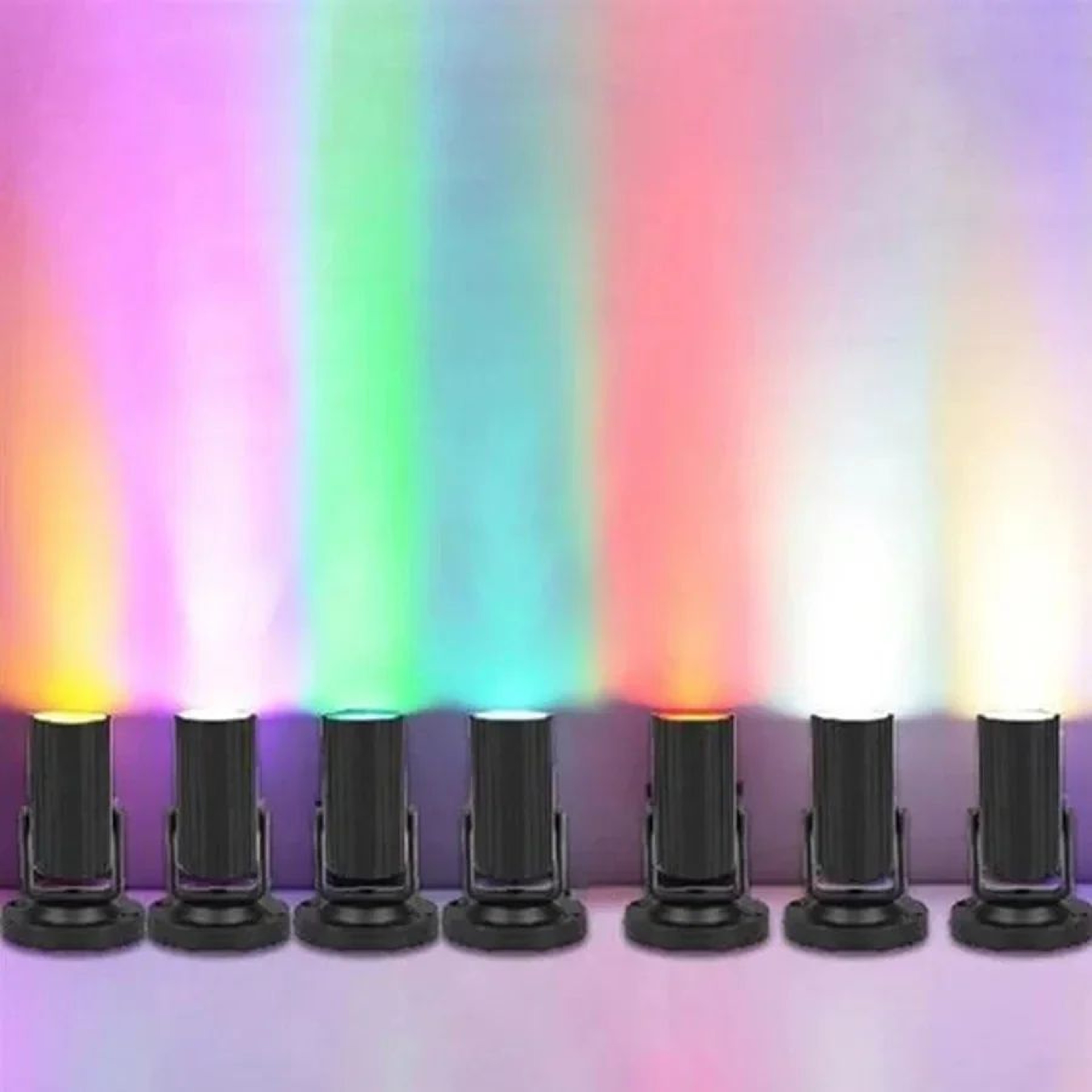 Mini RGB LED Stage Spotlight 4