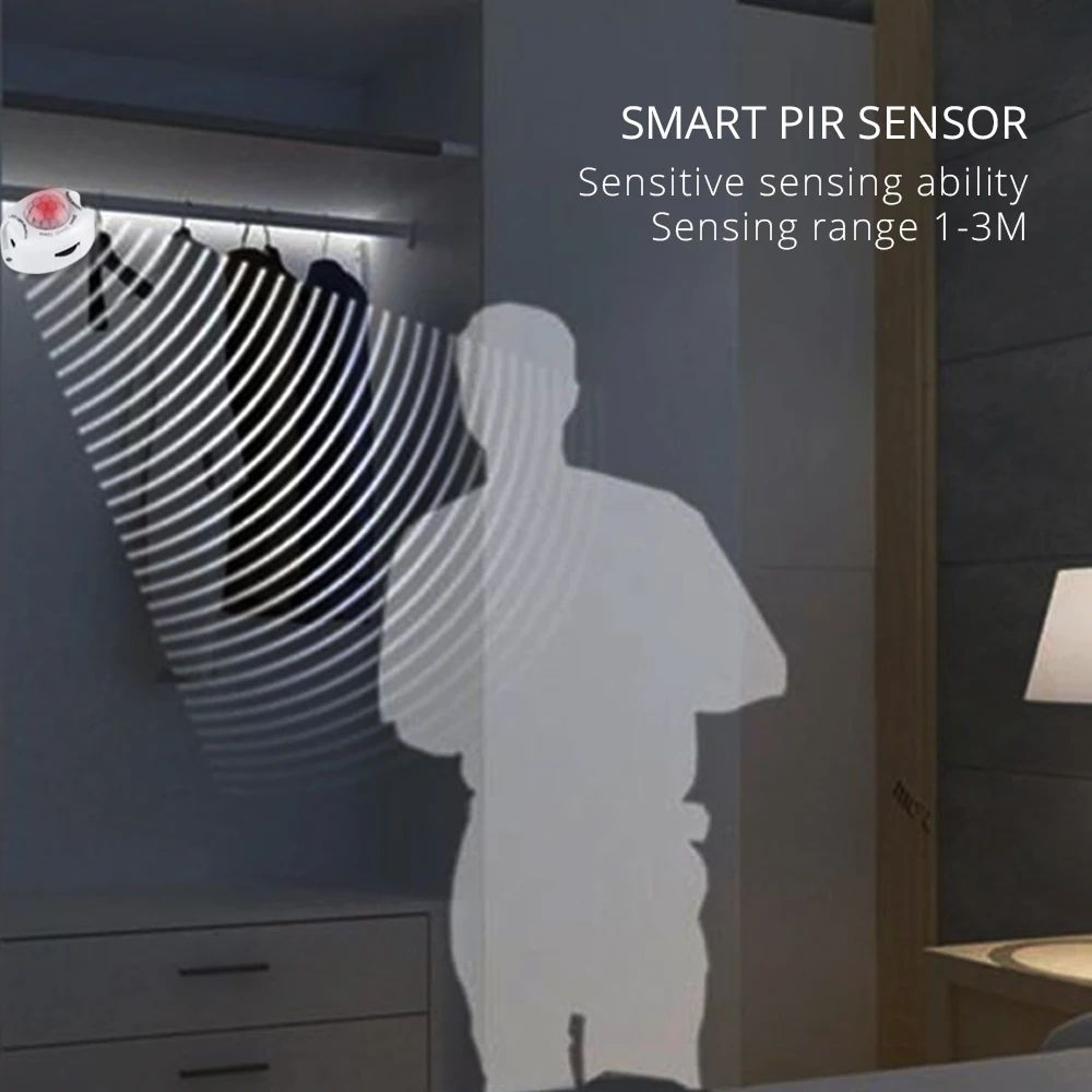 Waterproof PIR Motion Sensor LED Strip Light 3