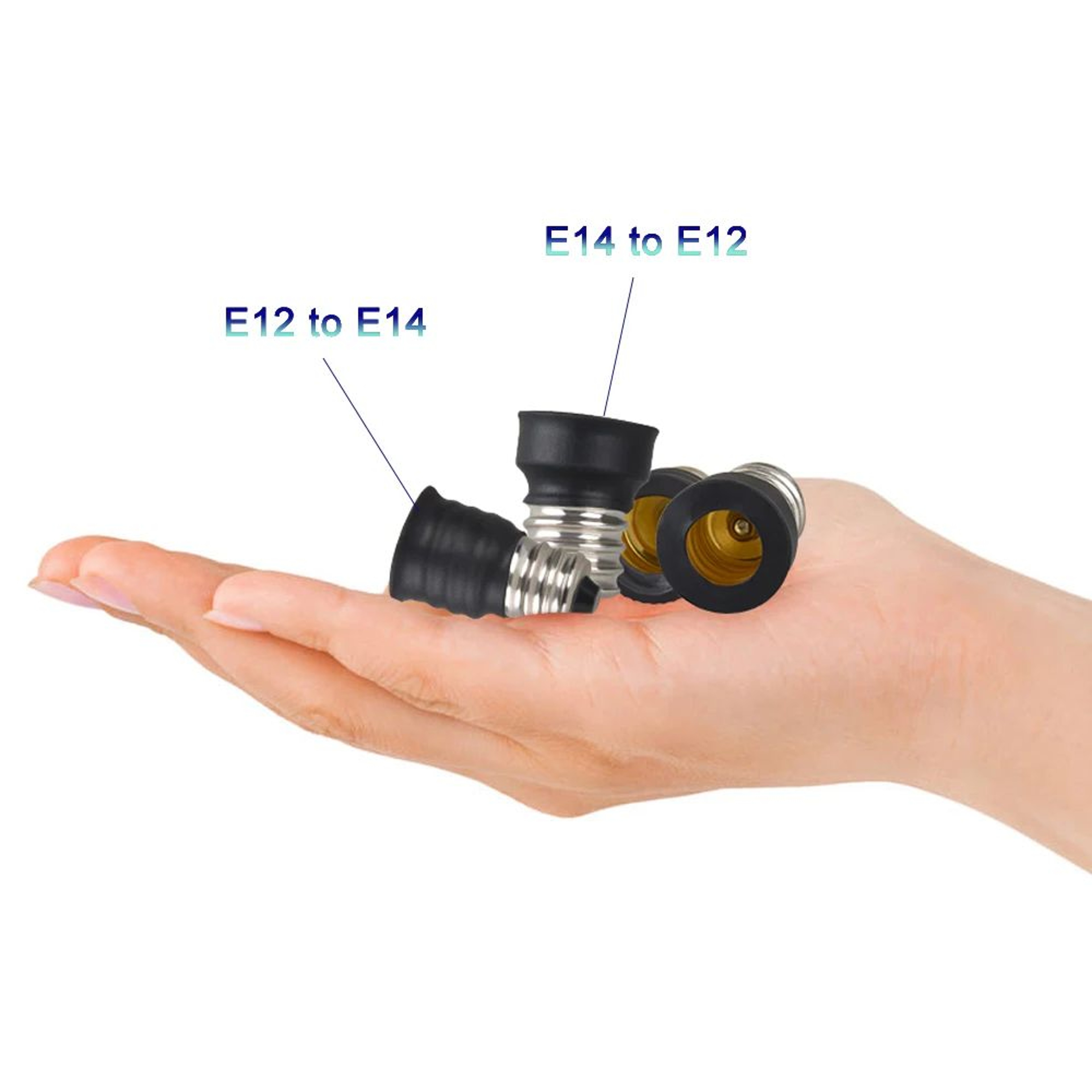 Universal LED Bulb Socket Converter Adapter 4