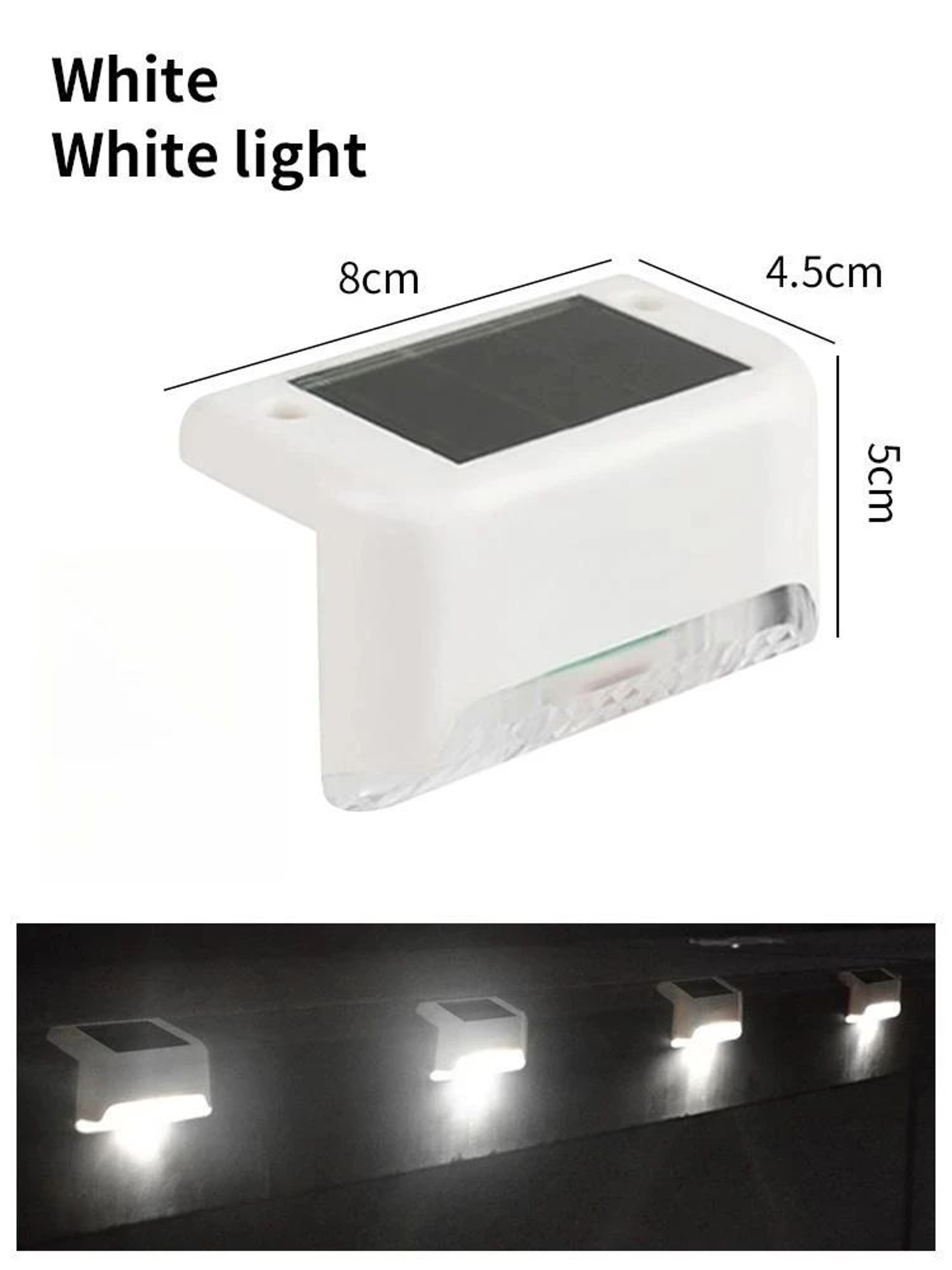 Waterproof Solar LED Deck And Step Lights 14