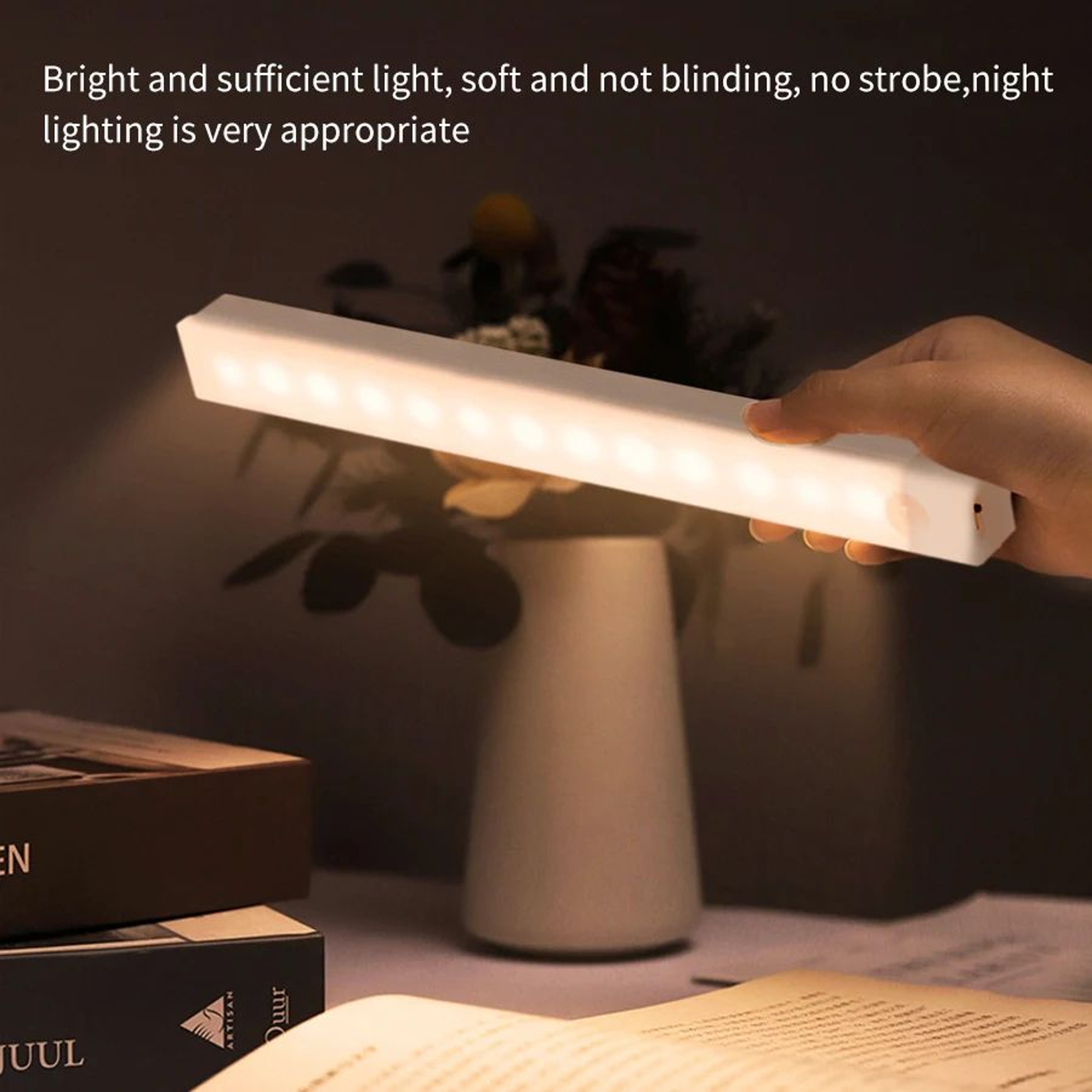 USB Rechargeable Motion Activated LED Light Bar 5