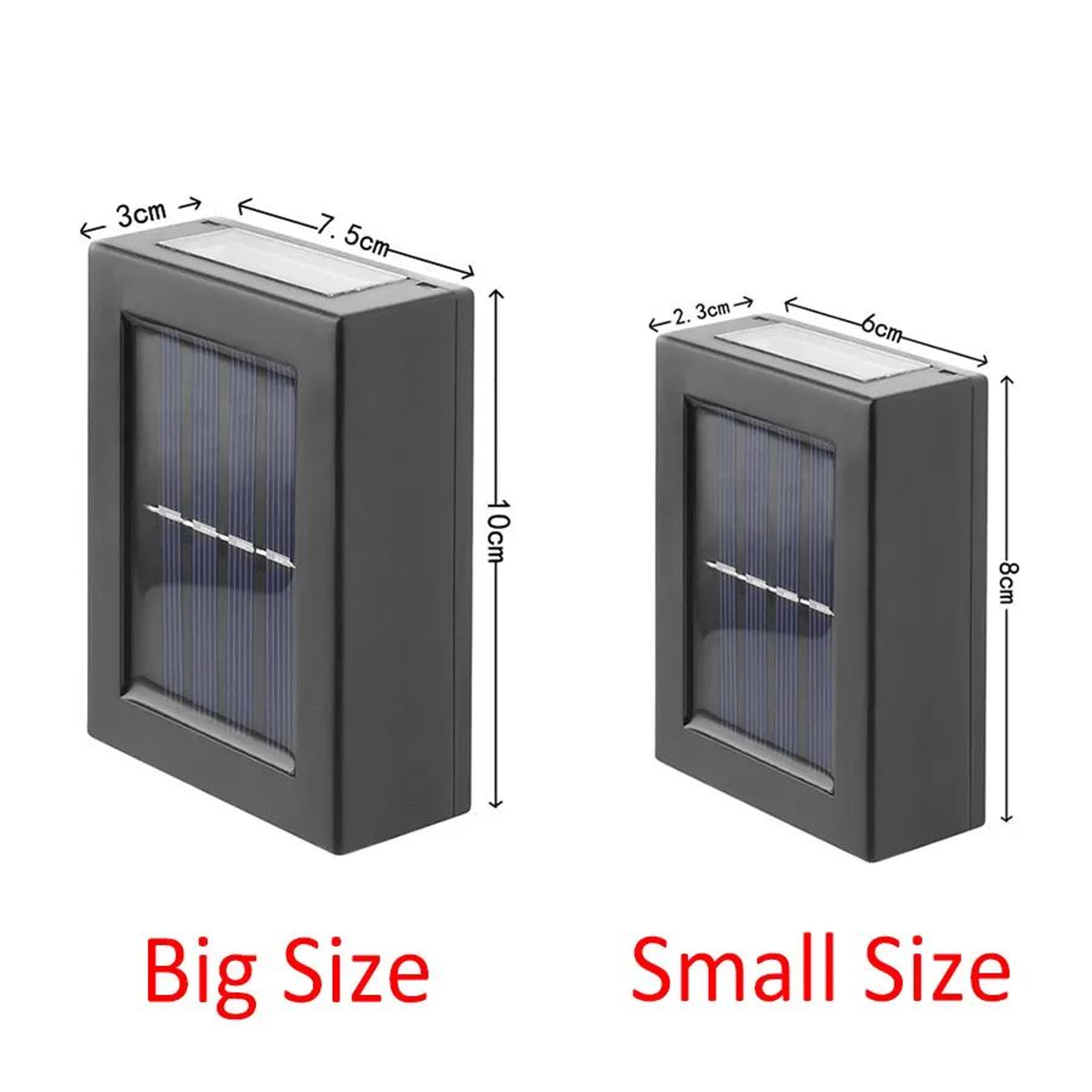 Waterproof Solar Up Down Exterior Wall Spotlight 2