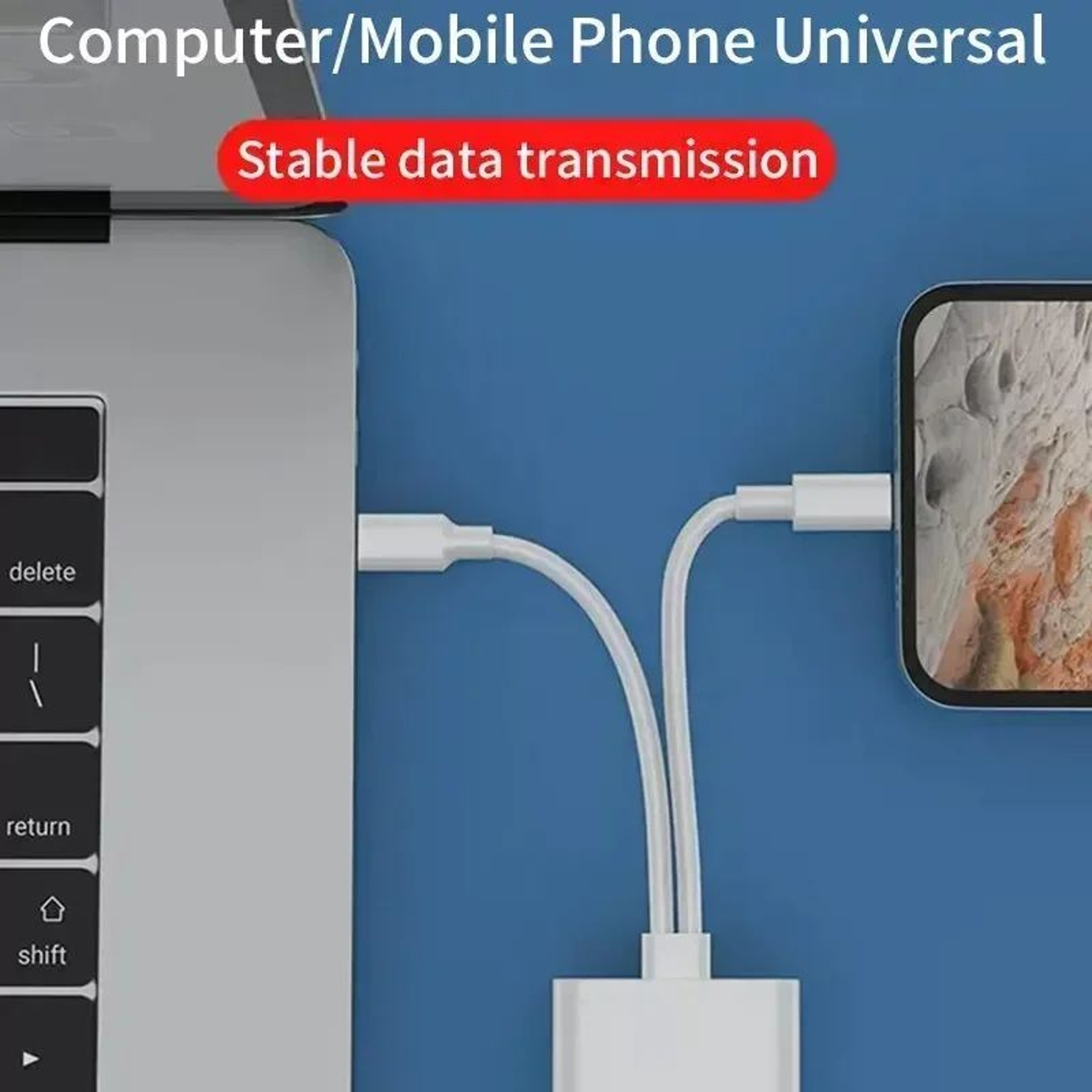 2 In 1 Type C And IOS SD TF Memory Card Reader 2
