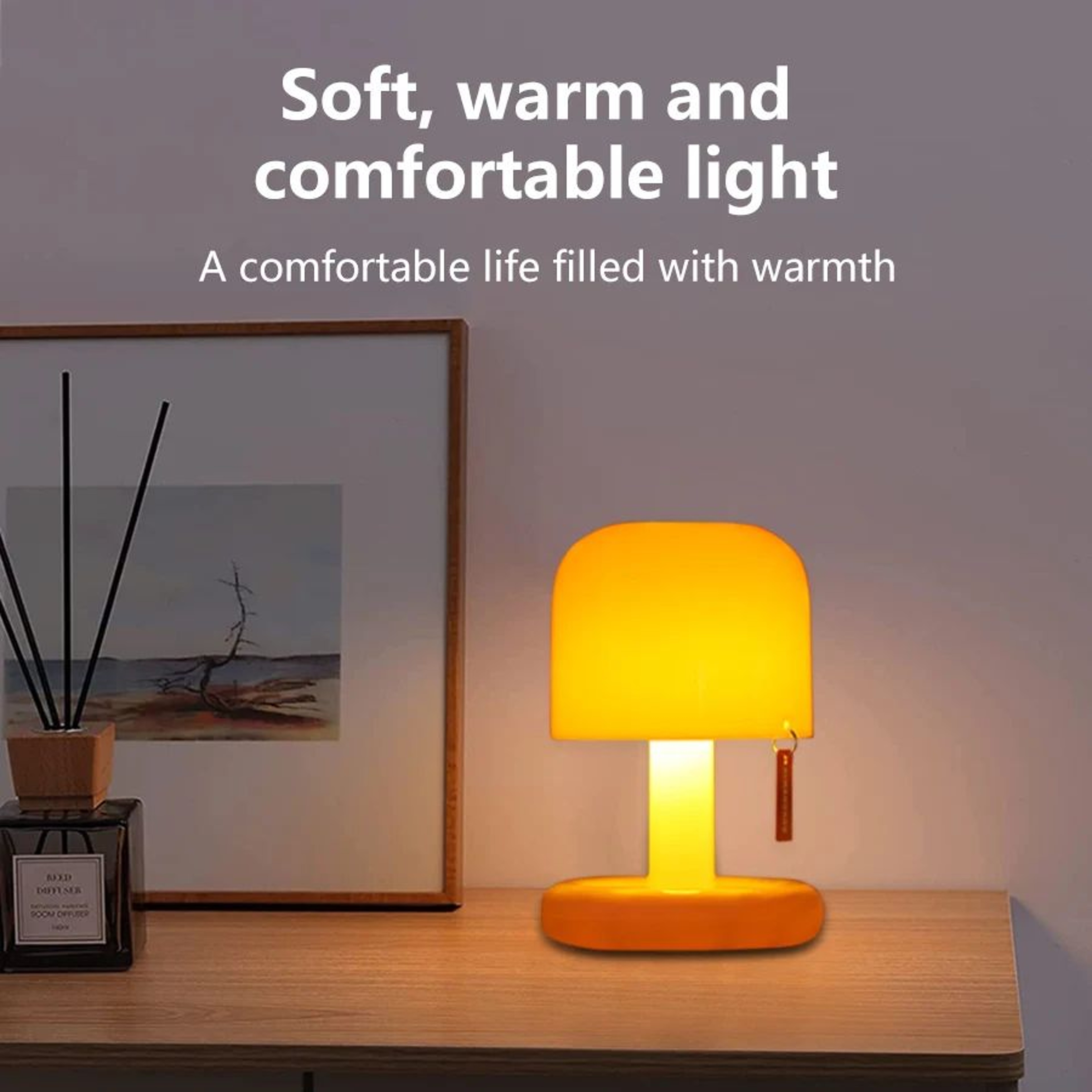 Rechargeable Sunset Gradient LED Touch Table Lamp 2