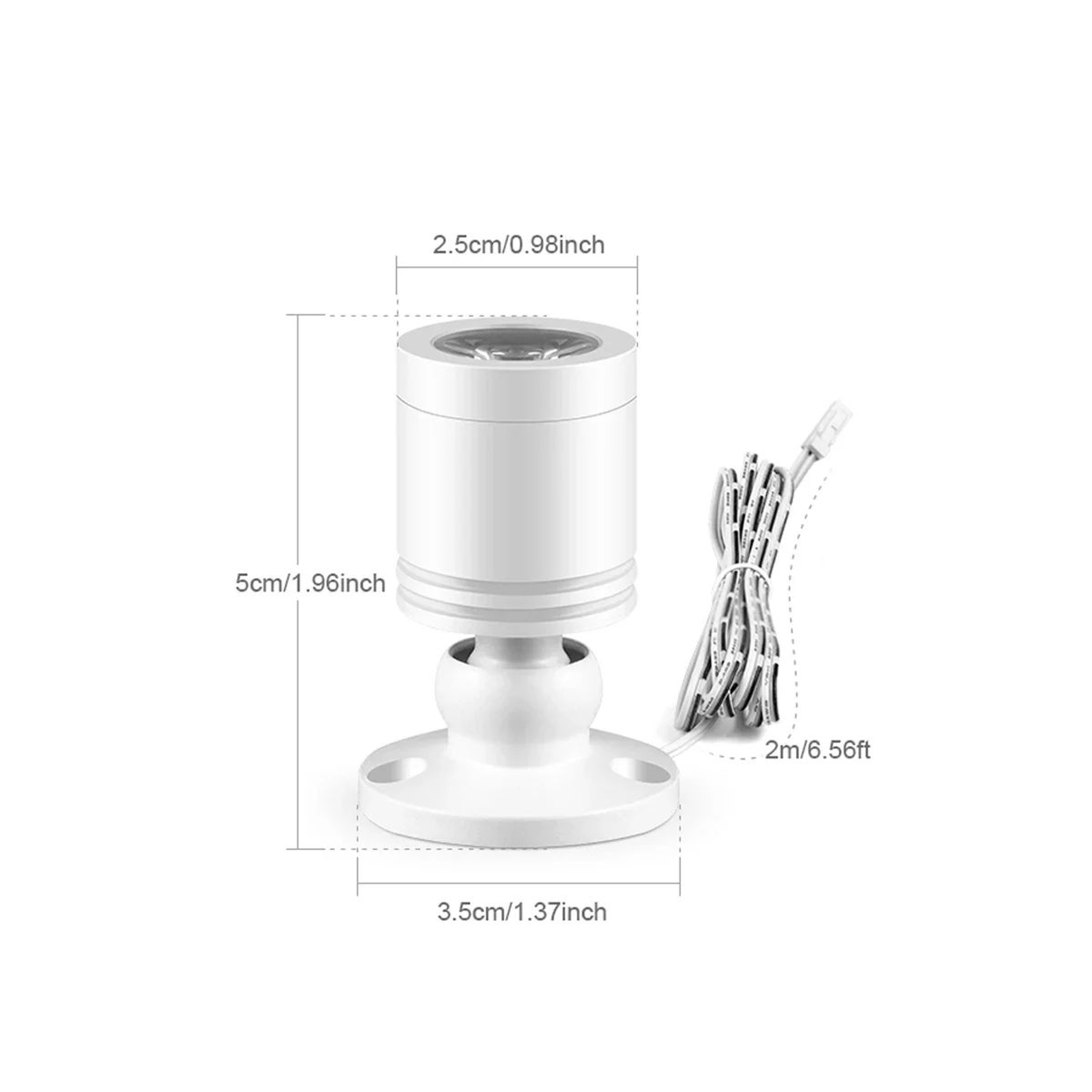 12V Mini LED Spotlight With Dupont Connector 4