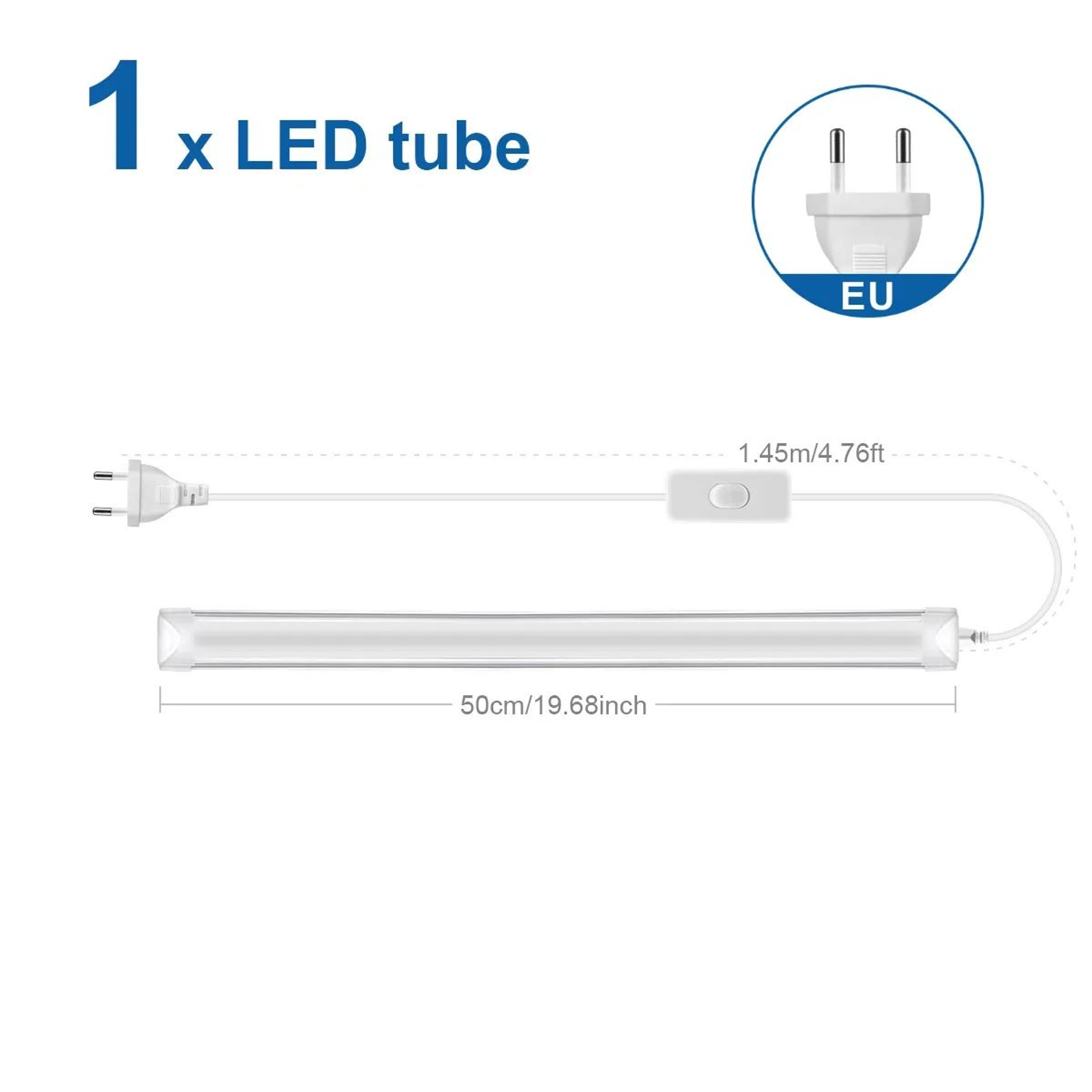 25W T8 LED Tube Light For Kitchen And Warehouse Lighting 6