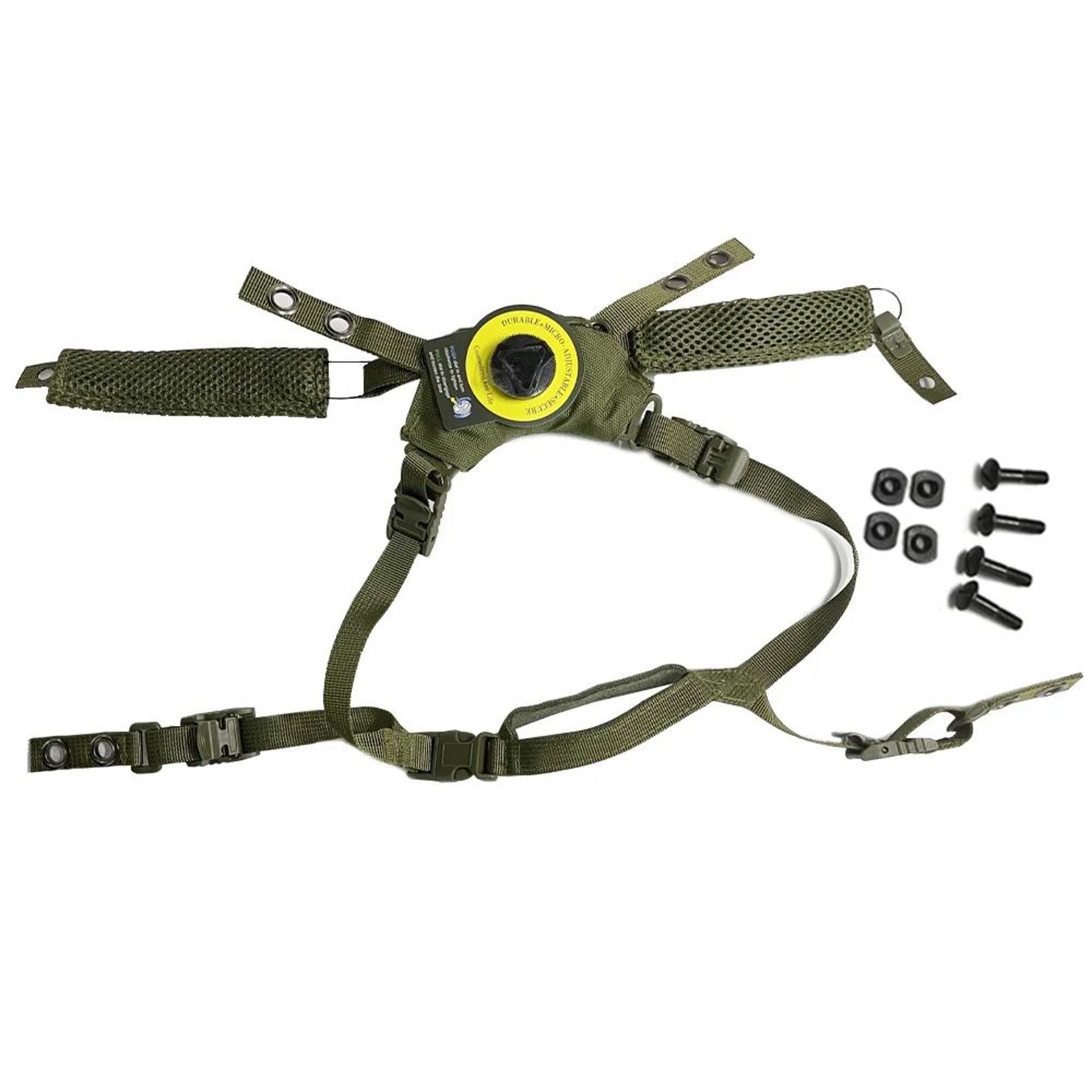 Adjustable Tactical Helmet Suspension Strap Replacement Kit 4