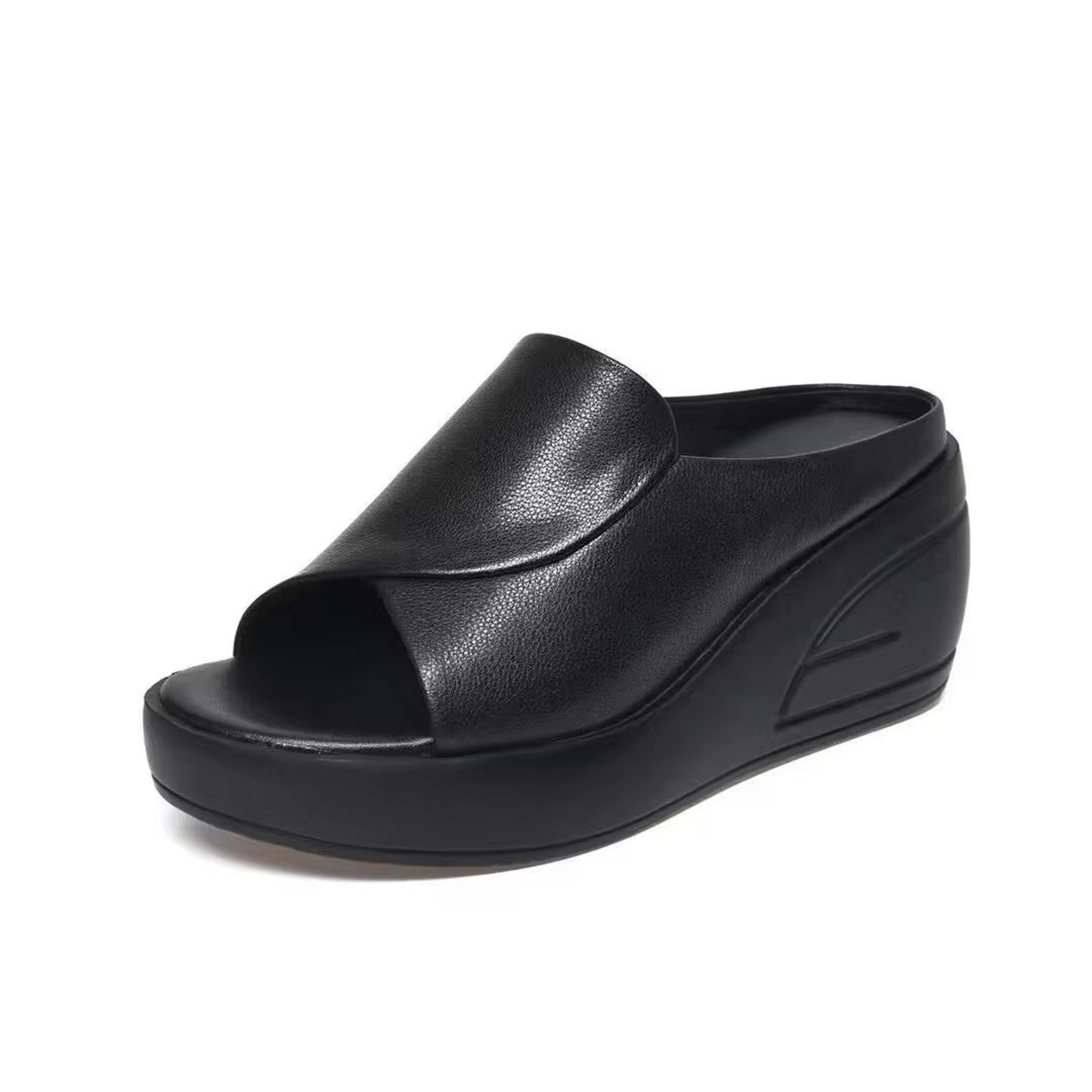 Womens Orthopedic Wedge Platform Sandals  Open Toe Thick Sole Slides For Beach  Everyday Comfort 0