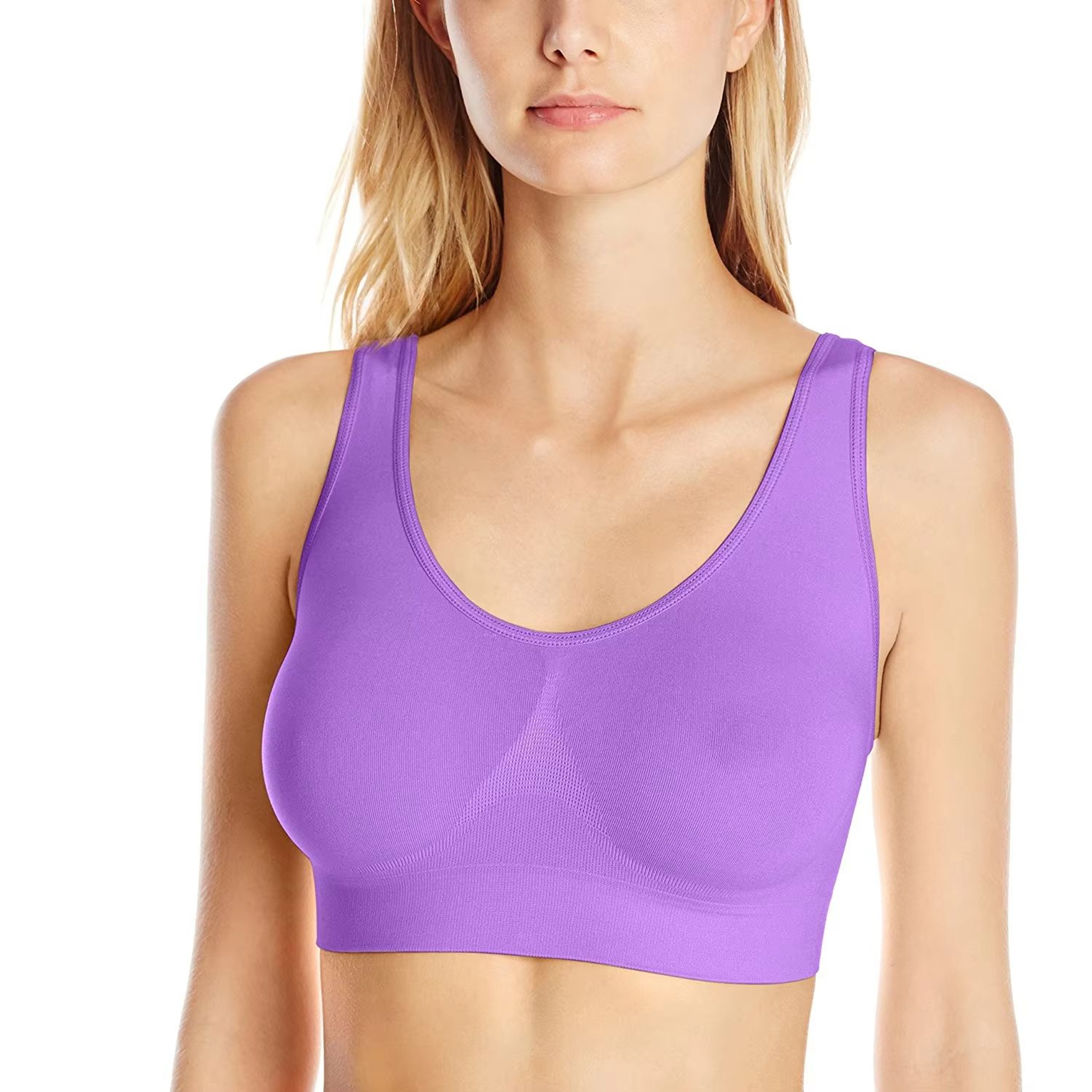 FlexFit Seamless Wireless Bralette  Plus Size PushUp And UltraComfortable 6