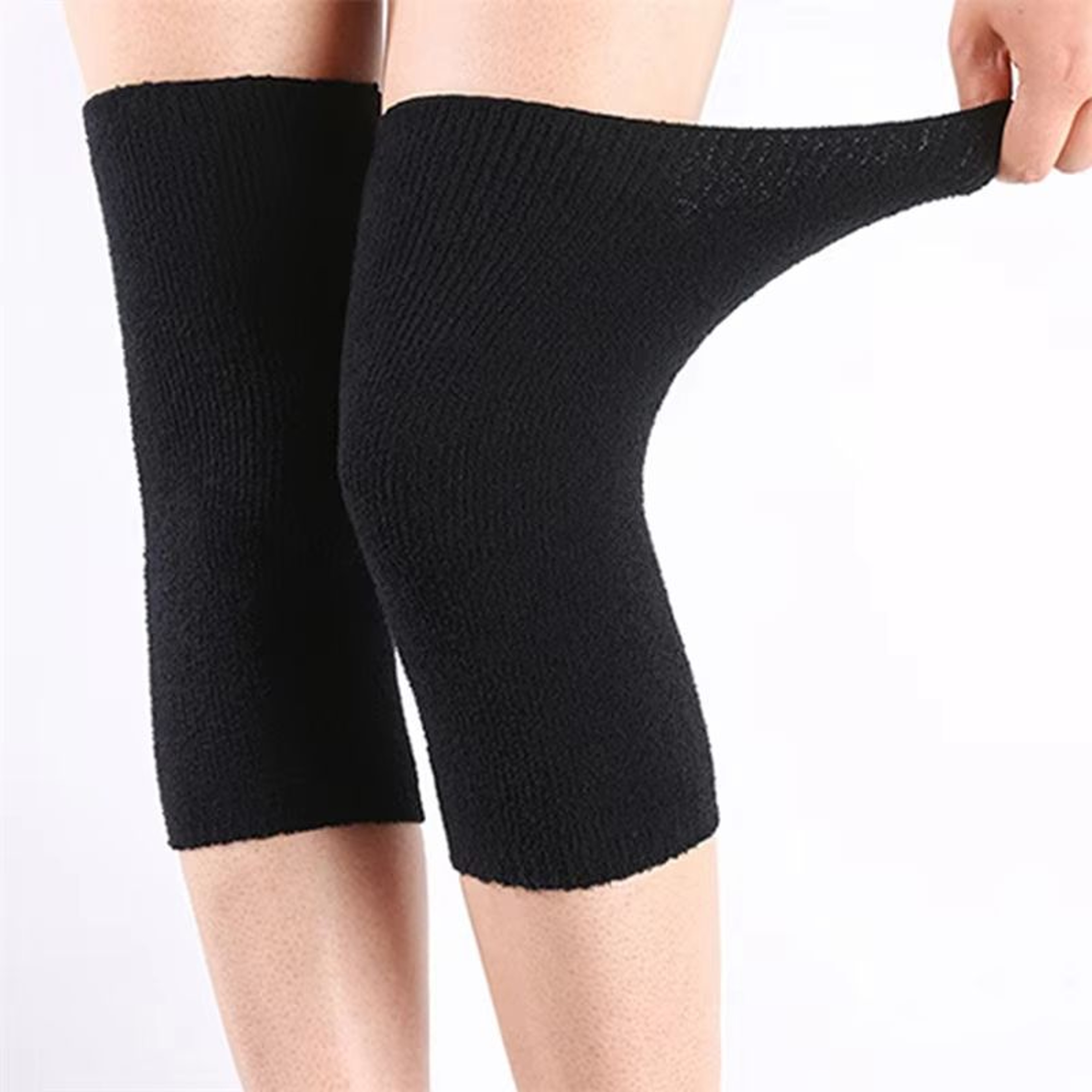 Winter Warm Knee Pads Bamboo Charcoal Compression Support For Joint Pain Relief 1