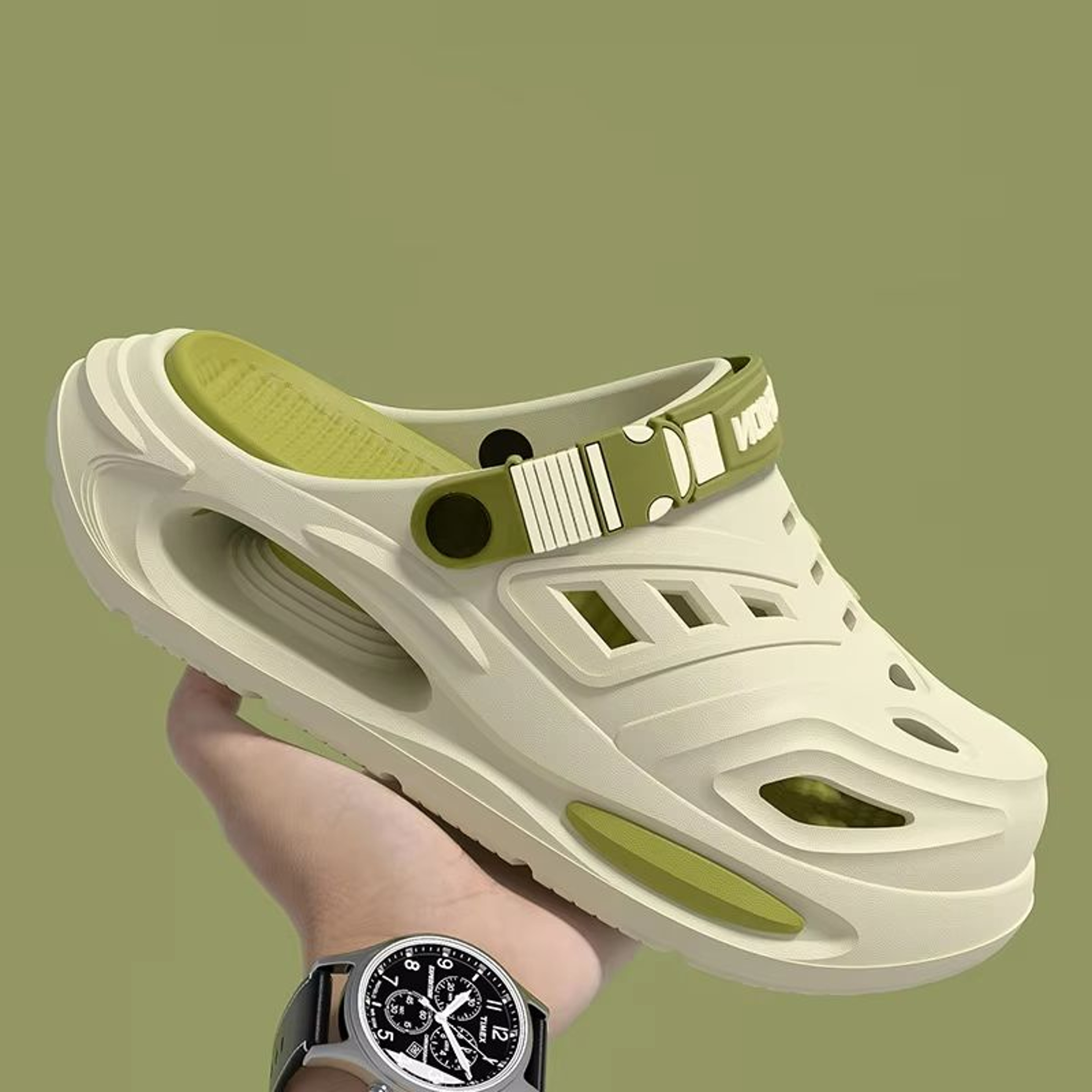 ComfortStride Breathable Cave Sandals With Removable Insoles 1