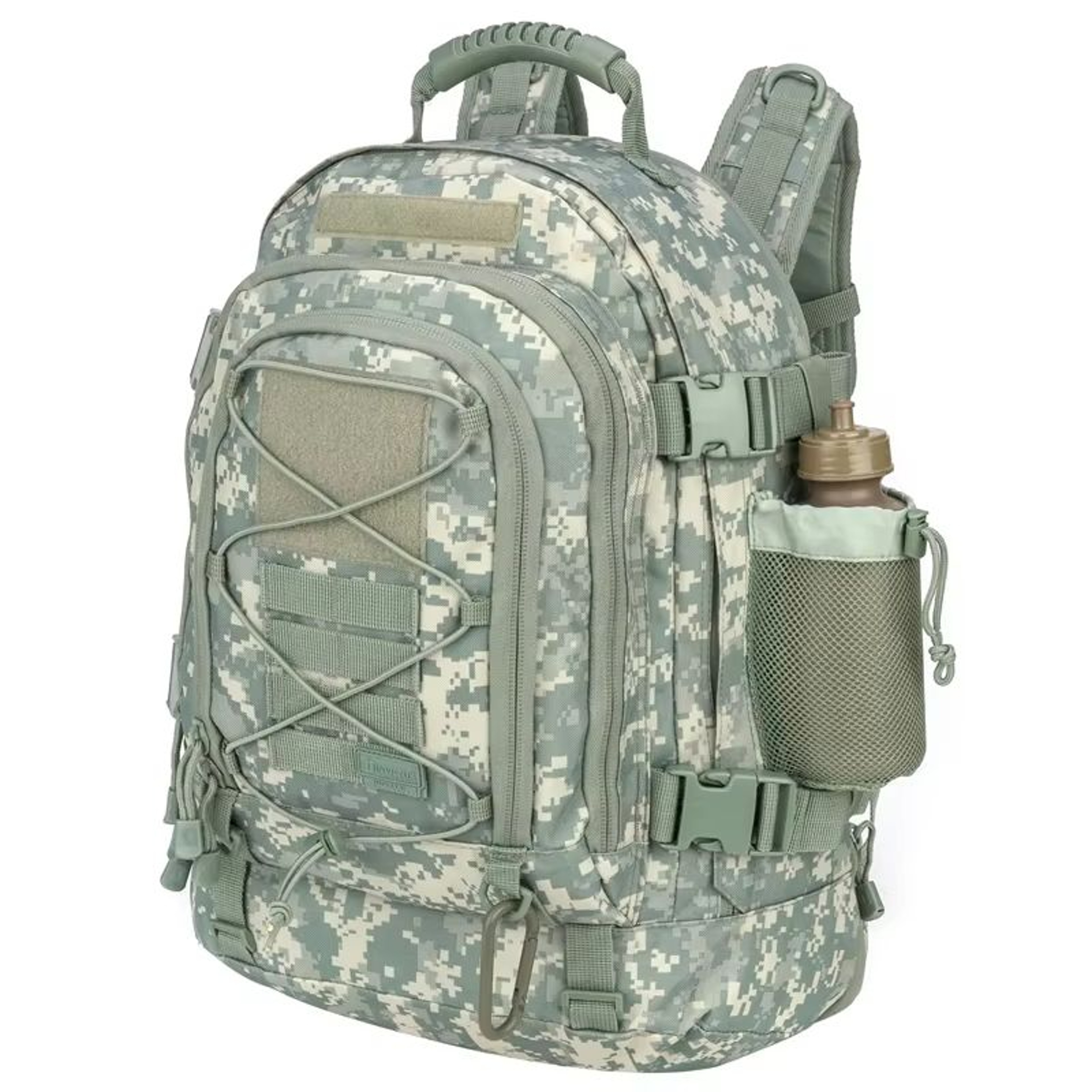 60L Tactical Backpack For Men  Expandable Military Hiking And Camping Rucksack 11