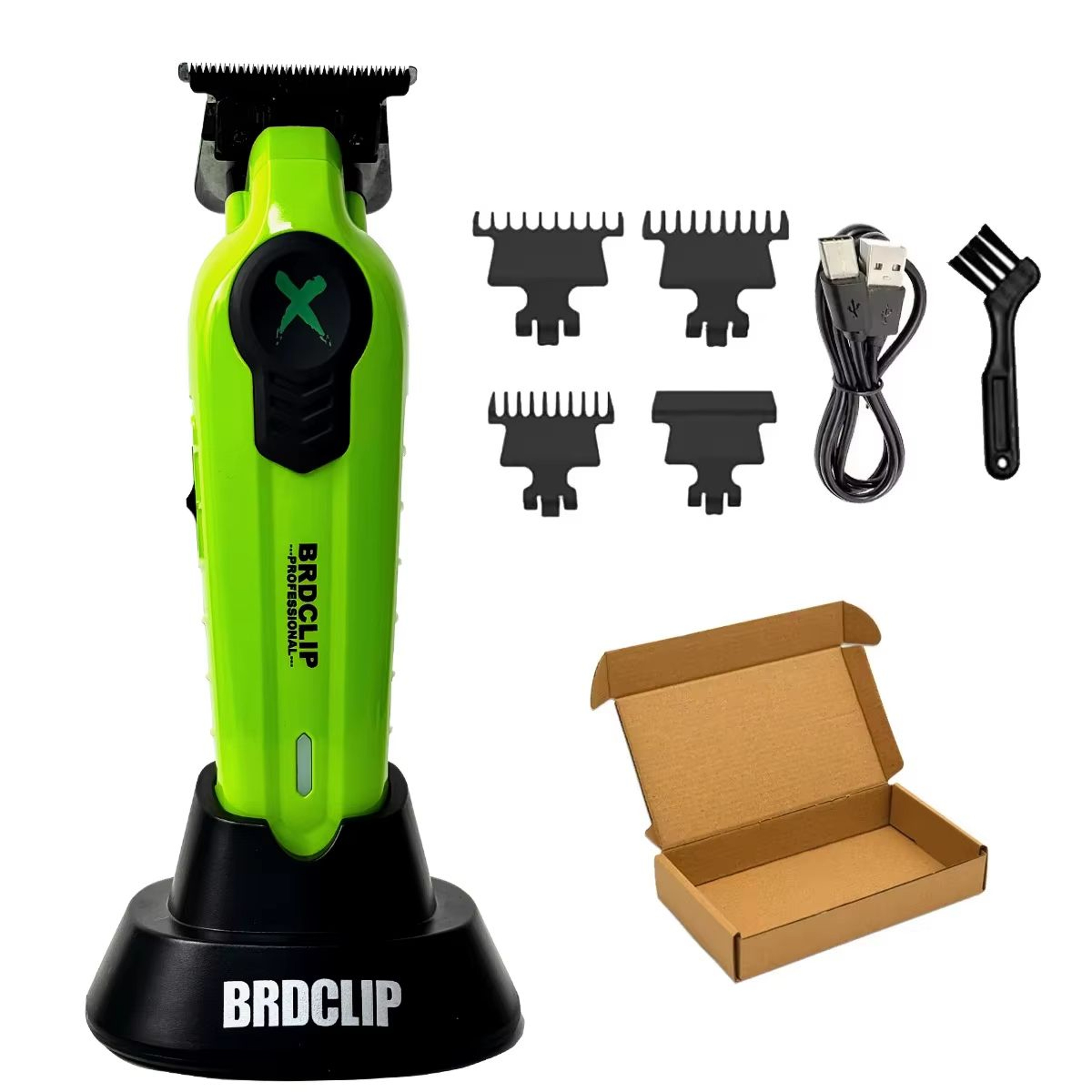 BRDCLIP X Series Professional Hair Trimmer  7700RPM Electric Clipper With DLC Blade For Precision F 6