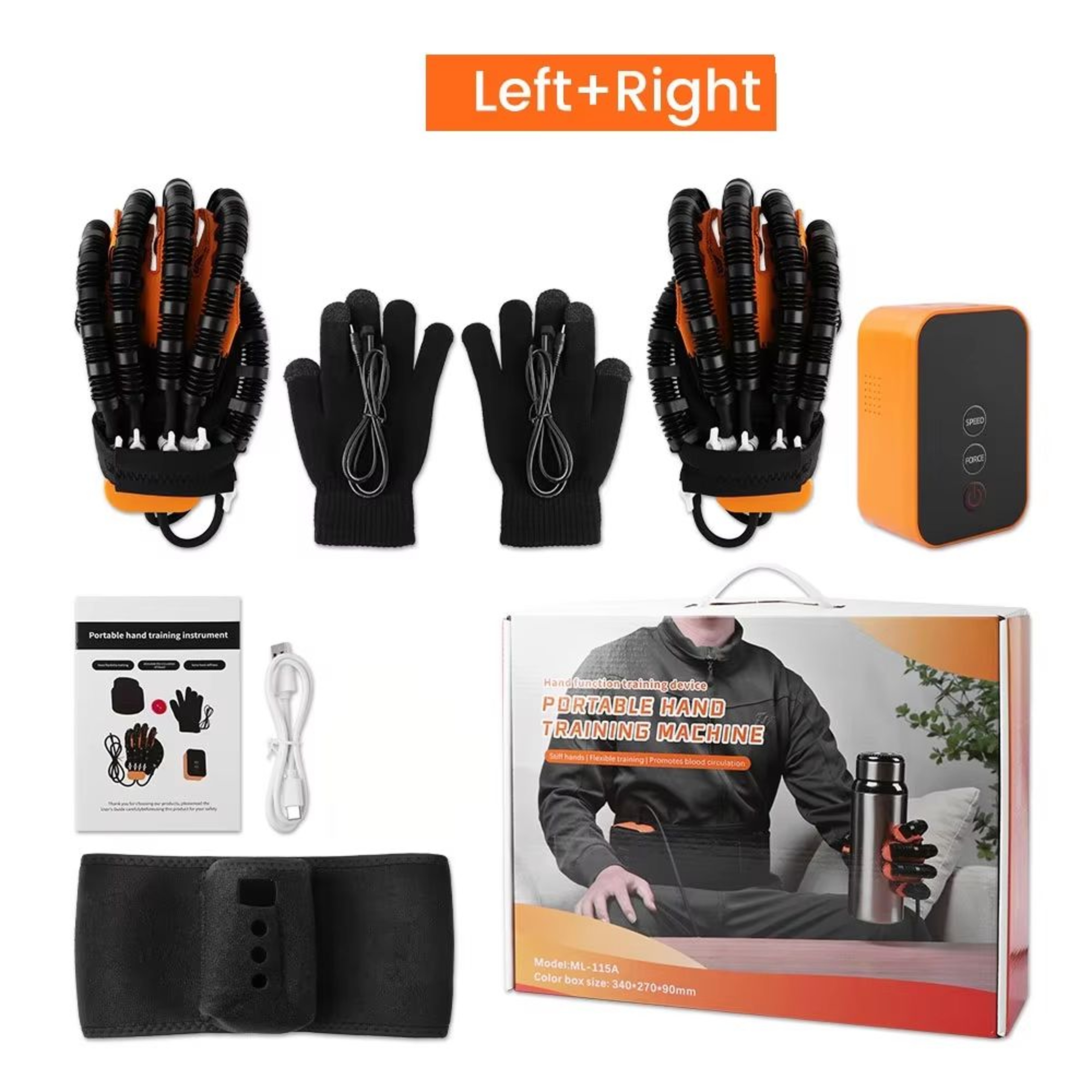 Smart Rehabilitation Robot Gloves For Stroke Recovery Hand Therapy  Finger Massage 9