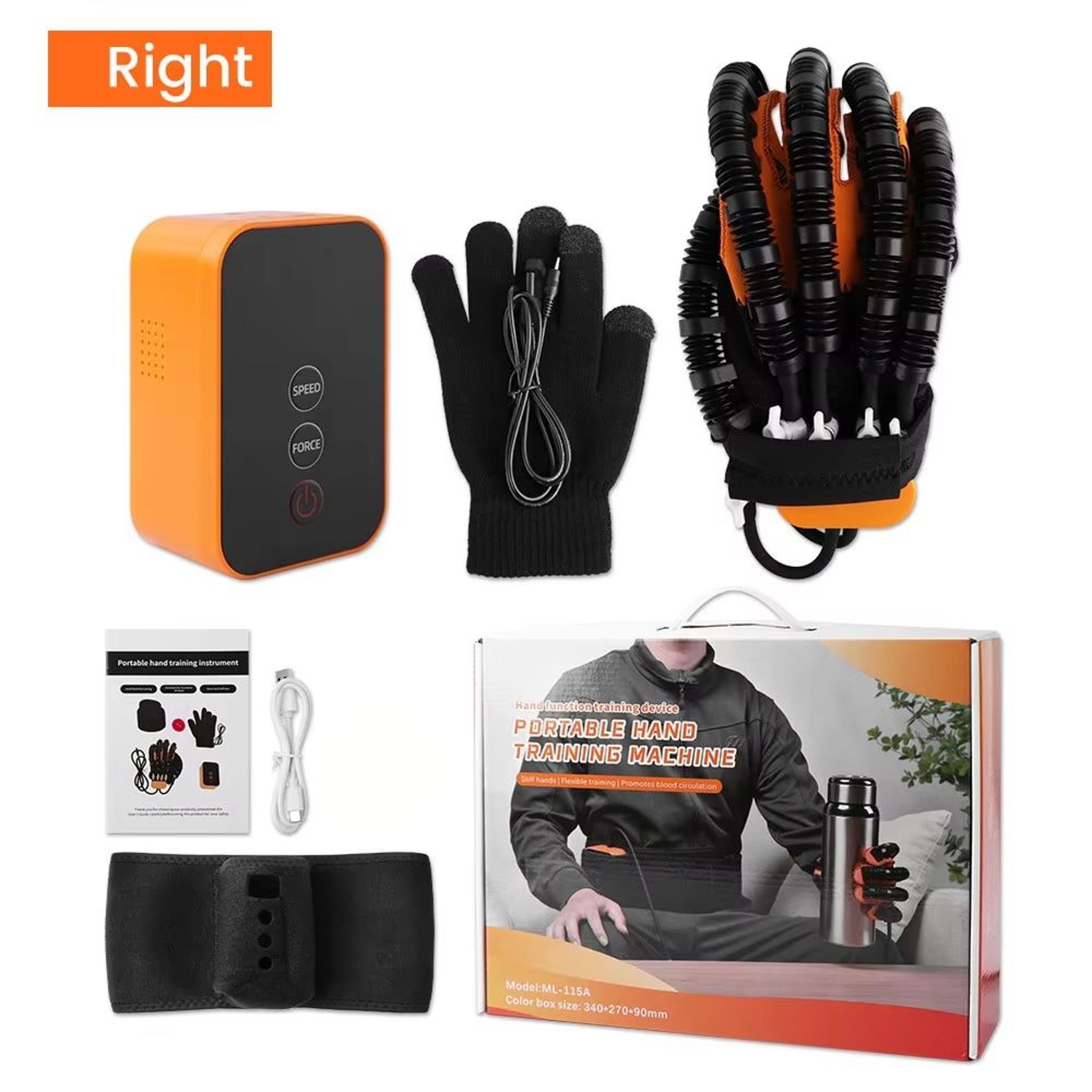 Smart Rehabilitation Robot Gloves For Stroke Recovery Hand Therapy  Finger Massage 20