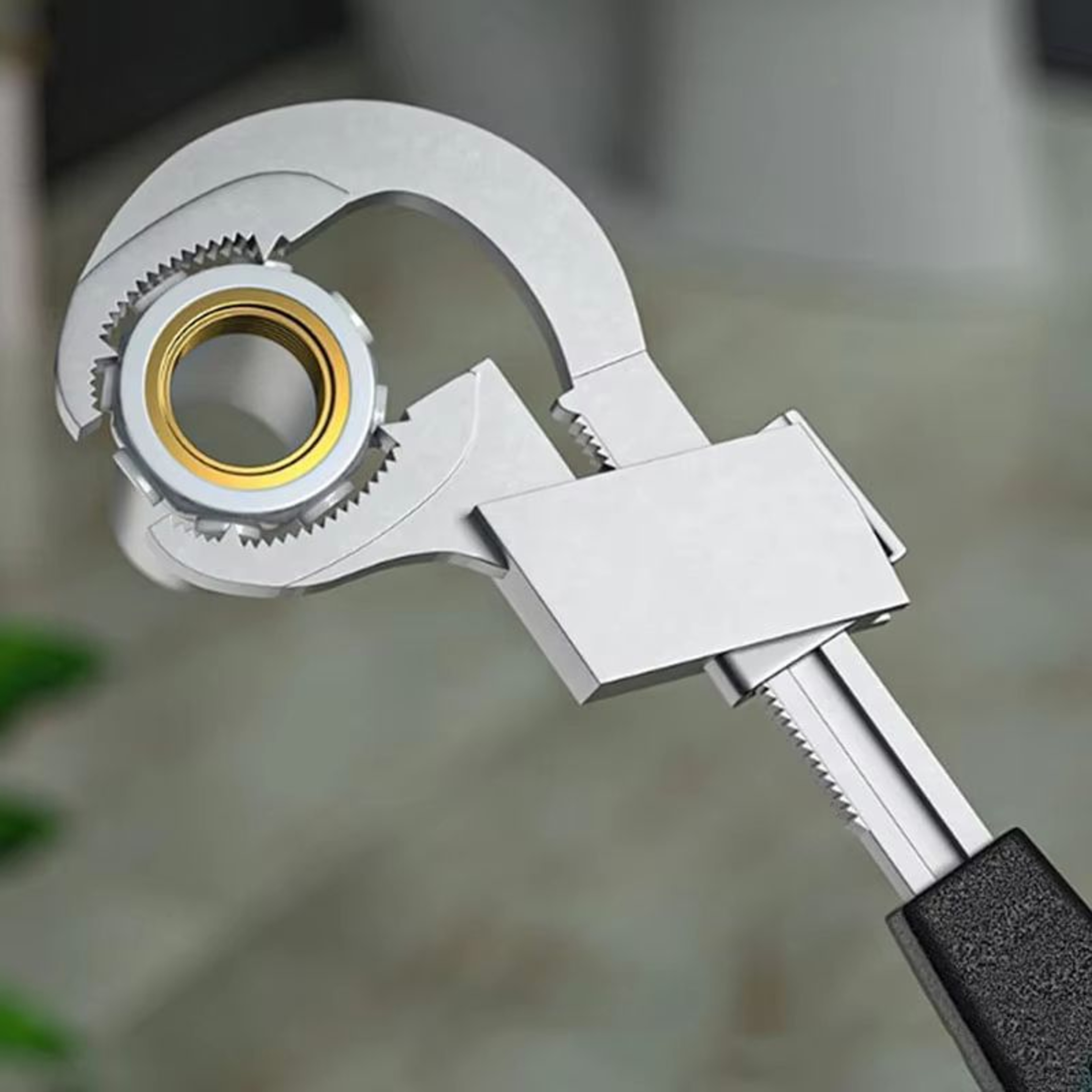 Universal Adjustable Sink Wrench  Multipurpose Plumbing Spanner For Bathroom And Kitchen Repair 1