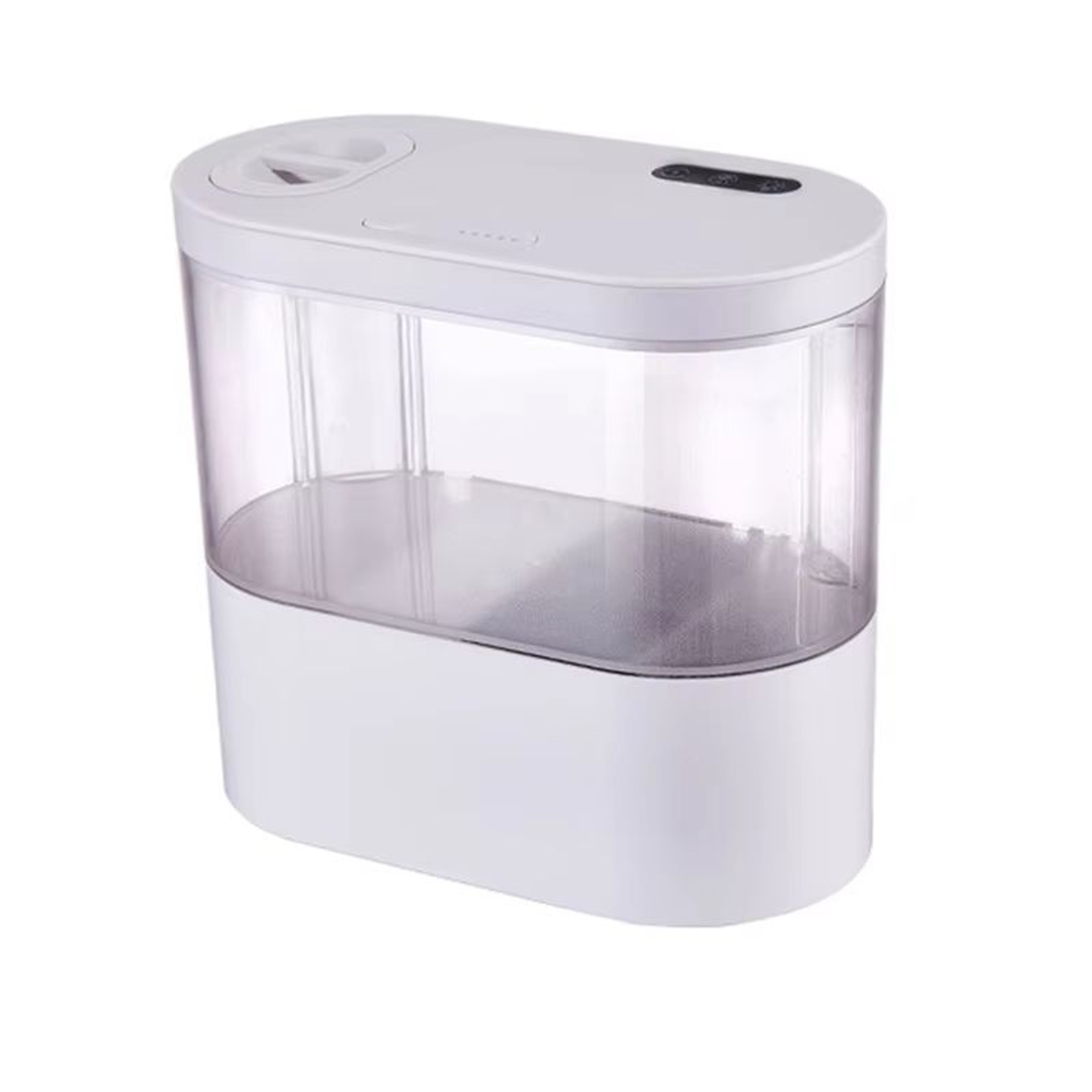 USB Mini Desktop Aquarium With Builtin Water Pump LED Light  SelfCirculating Filter 5