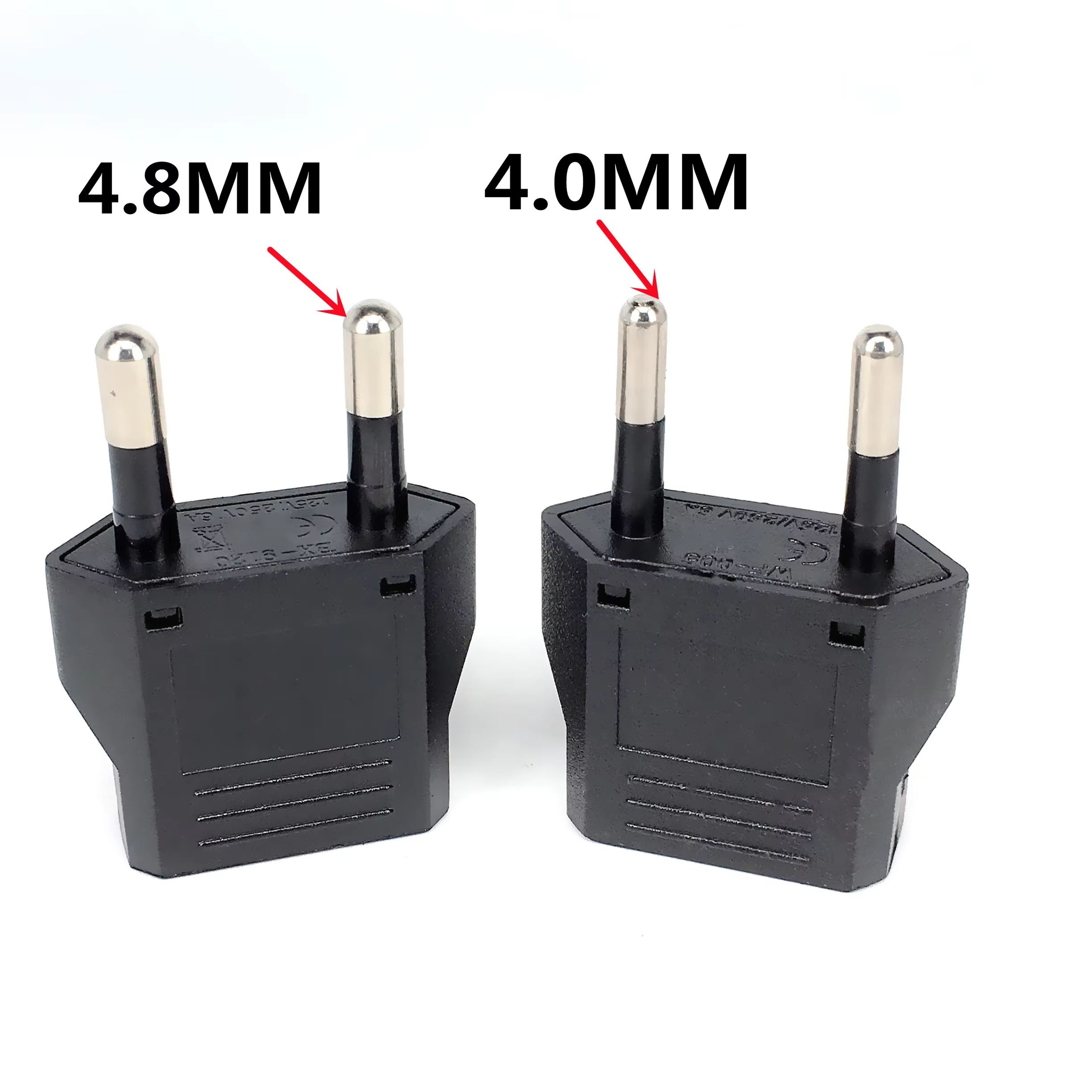 Universal EU Plug Adapter  Compact US To EU Power Converter For Travel  Home Use 0